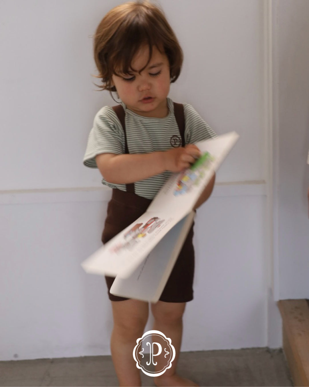 【2026 s/s 3rd delivery /Early Summer Collection】poimeri choco mint border tops