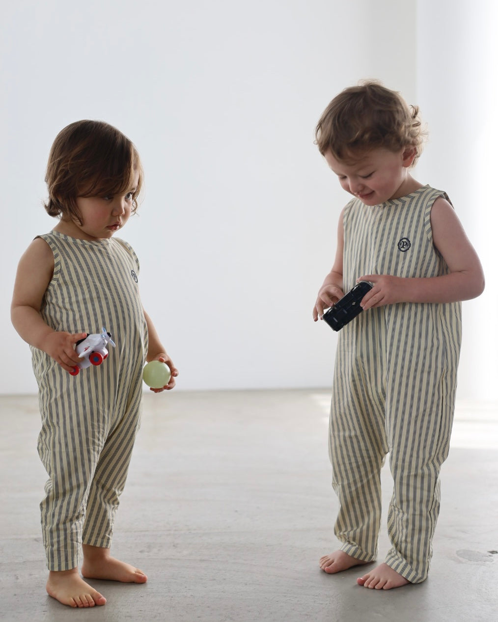 POIMERI oreo stripe overall