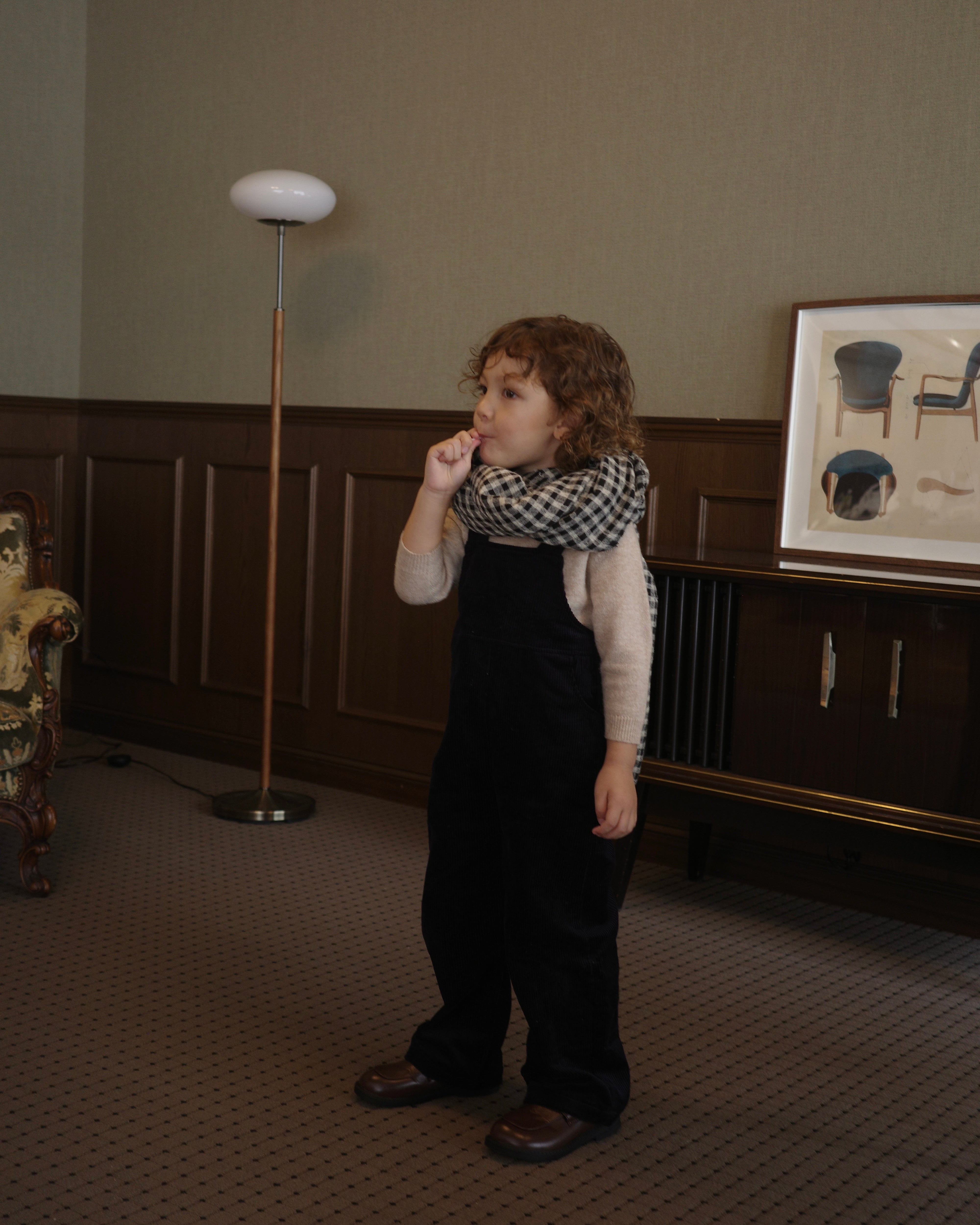 【10/22(wed)12:00 Launch】Sable corduroy overalls