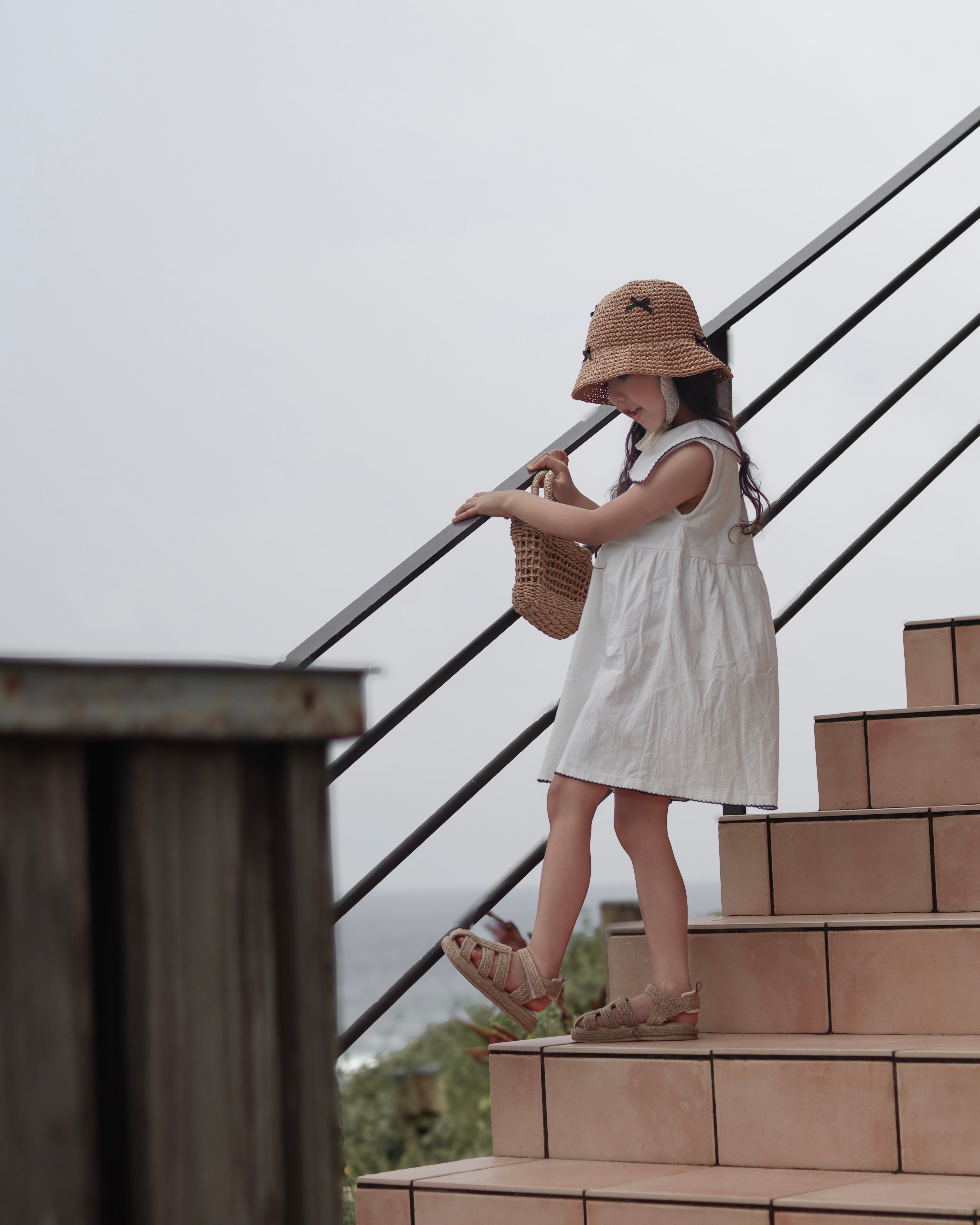 【@__ricoworld__さん オリジナル企画】Little Ribbon Straw Hat