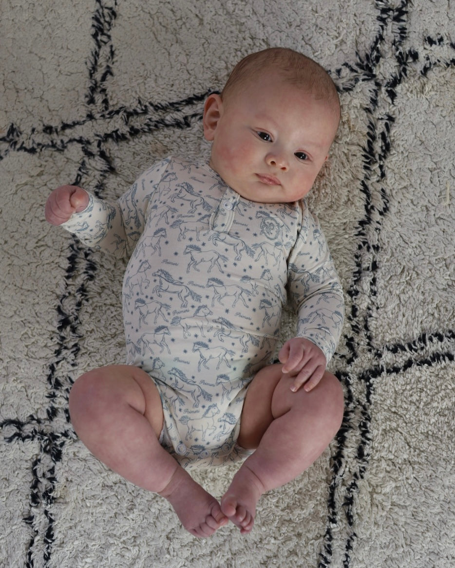 POIMERI pony robin rompers
