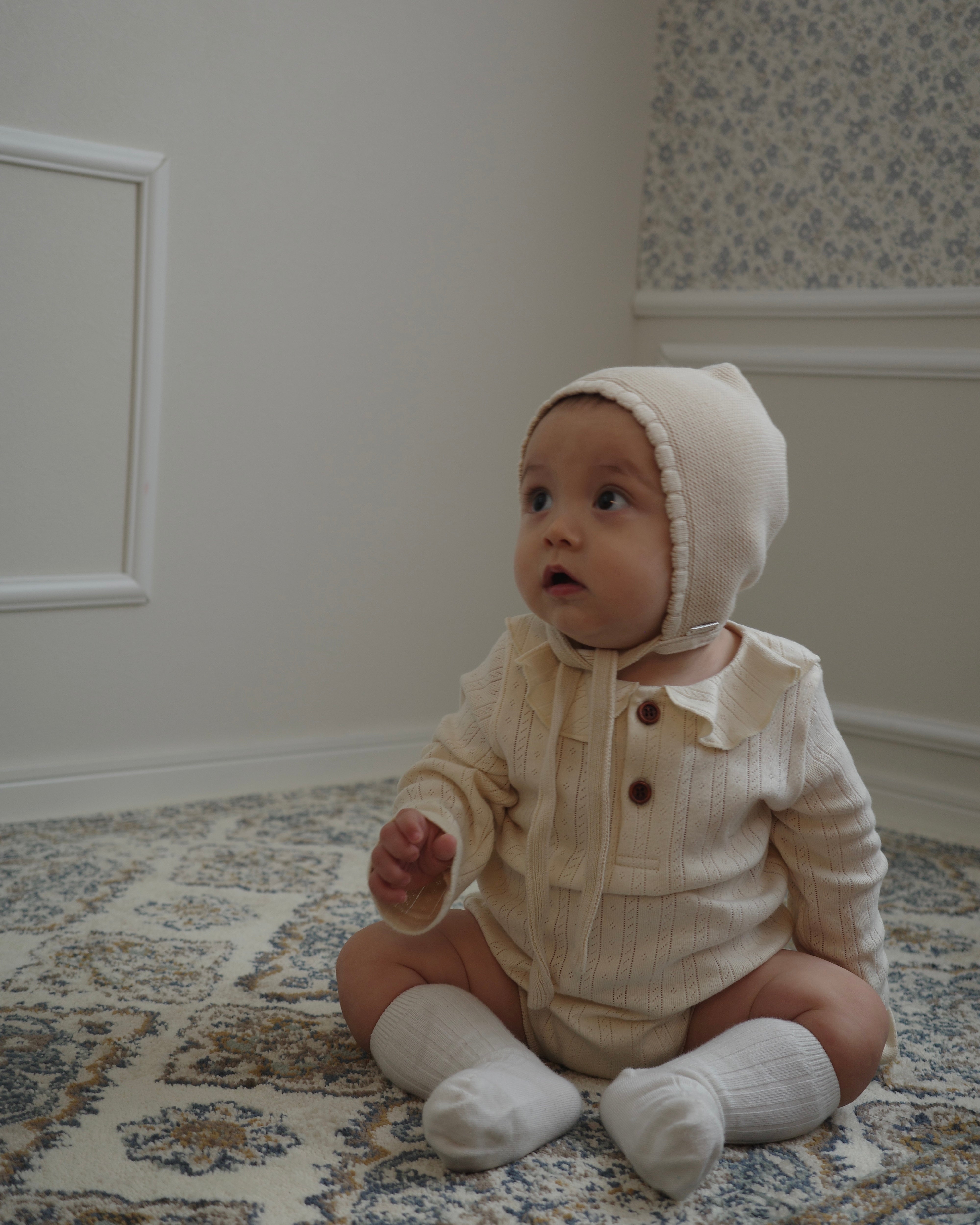 【10/22(wed)12:00 Launch】Sable rib collar romper