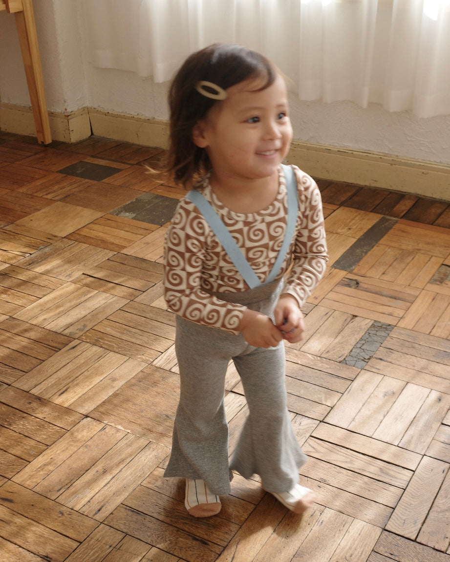 paperbalm leggings (gray×sax)