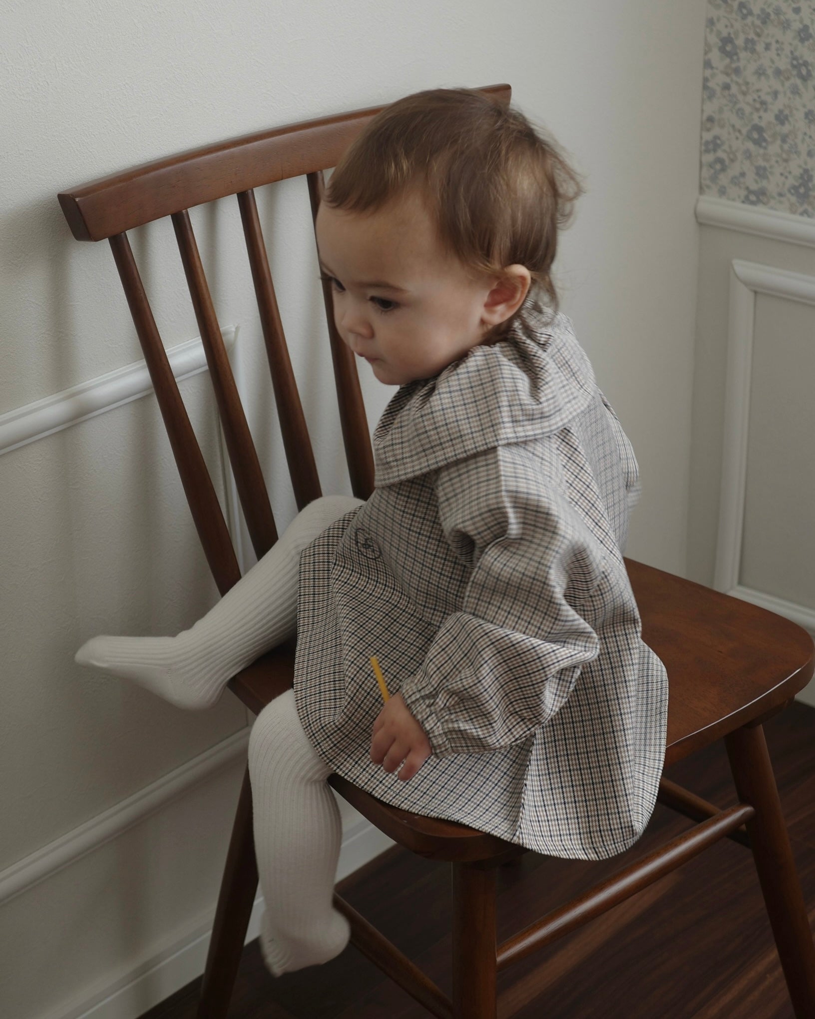 【10/22(wed)12:00 Launch】Sable gentle check blouse