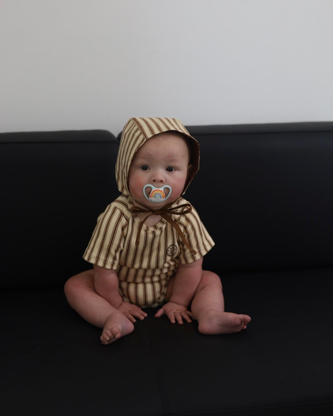 【 6.12 21:00~ Launch 】POIMERI biscuit stripe bonnet