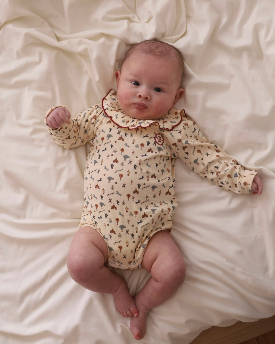 POIMERI circus frill rompers