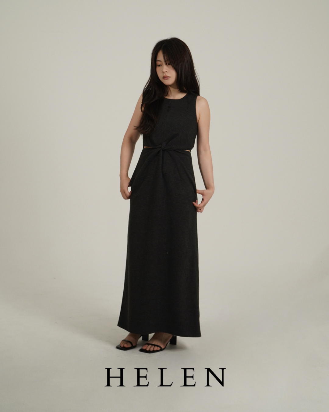 Helen×poimeri waist twist one piece