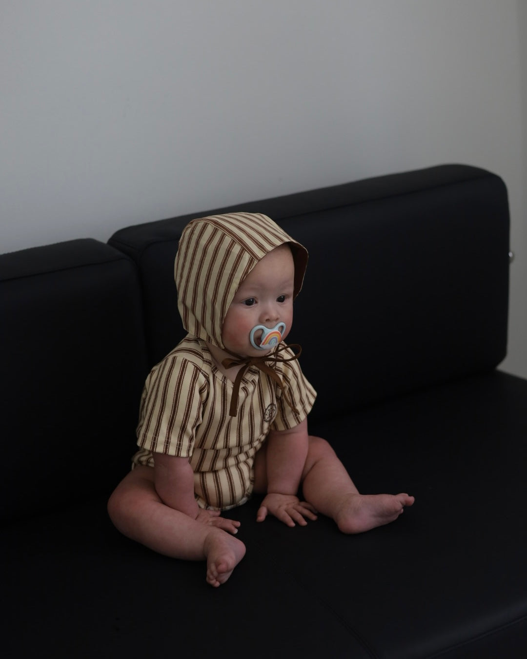 【 6.12 21:00~ Launch 】POIMERI biscuit stripe bonnet