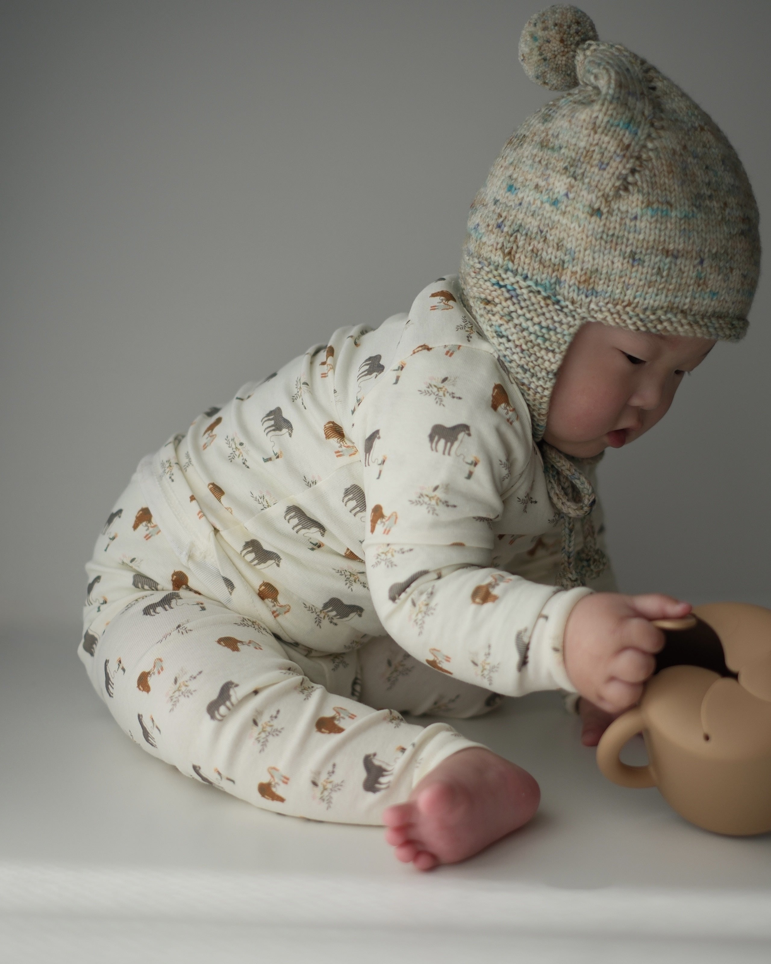 【2026 s/s new arrivals】__e.s.75さんオリジナル企画 Little Horses pants