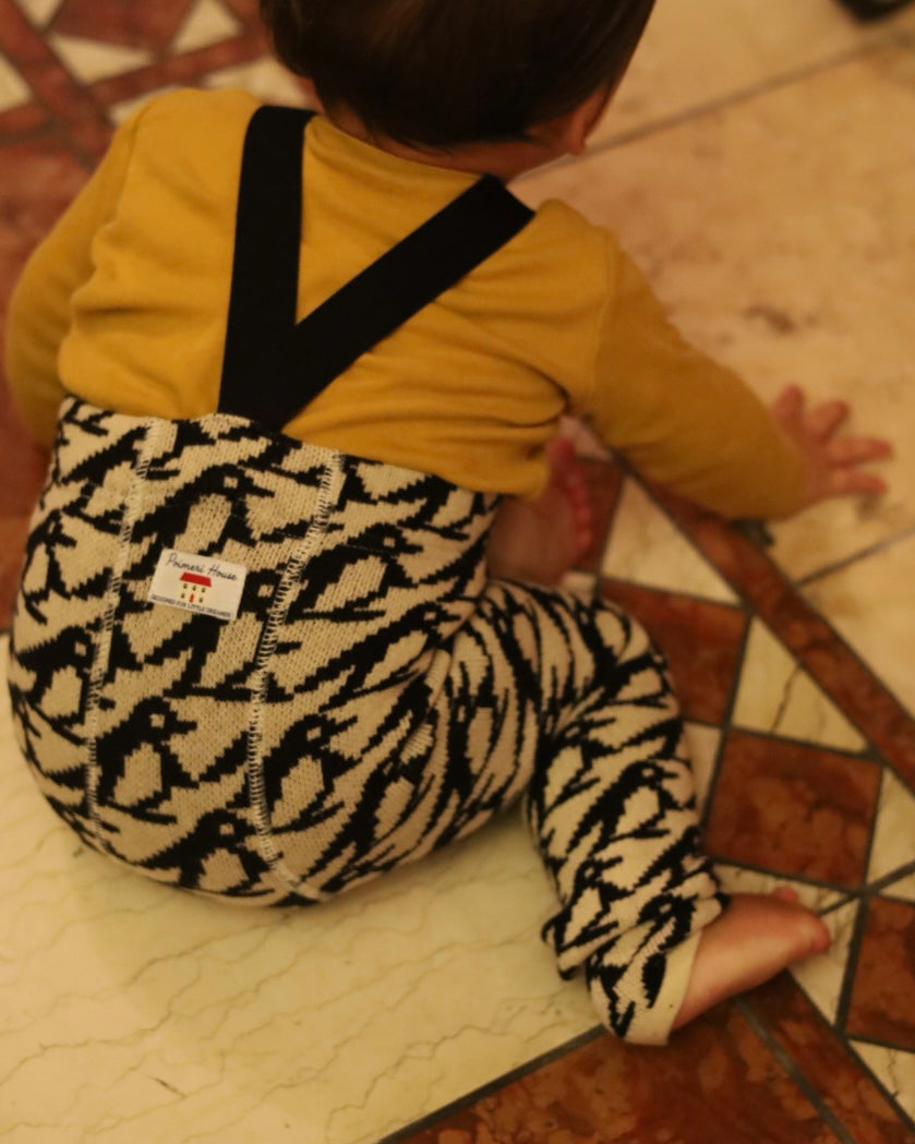 【受注販売商品】POIMERI PENGUIN HOUNDSTOOTH KNIT PANTS