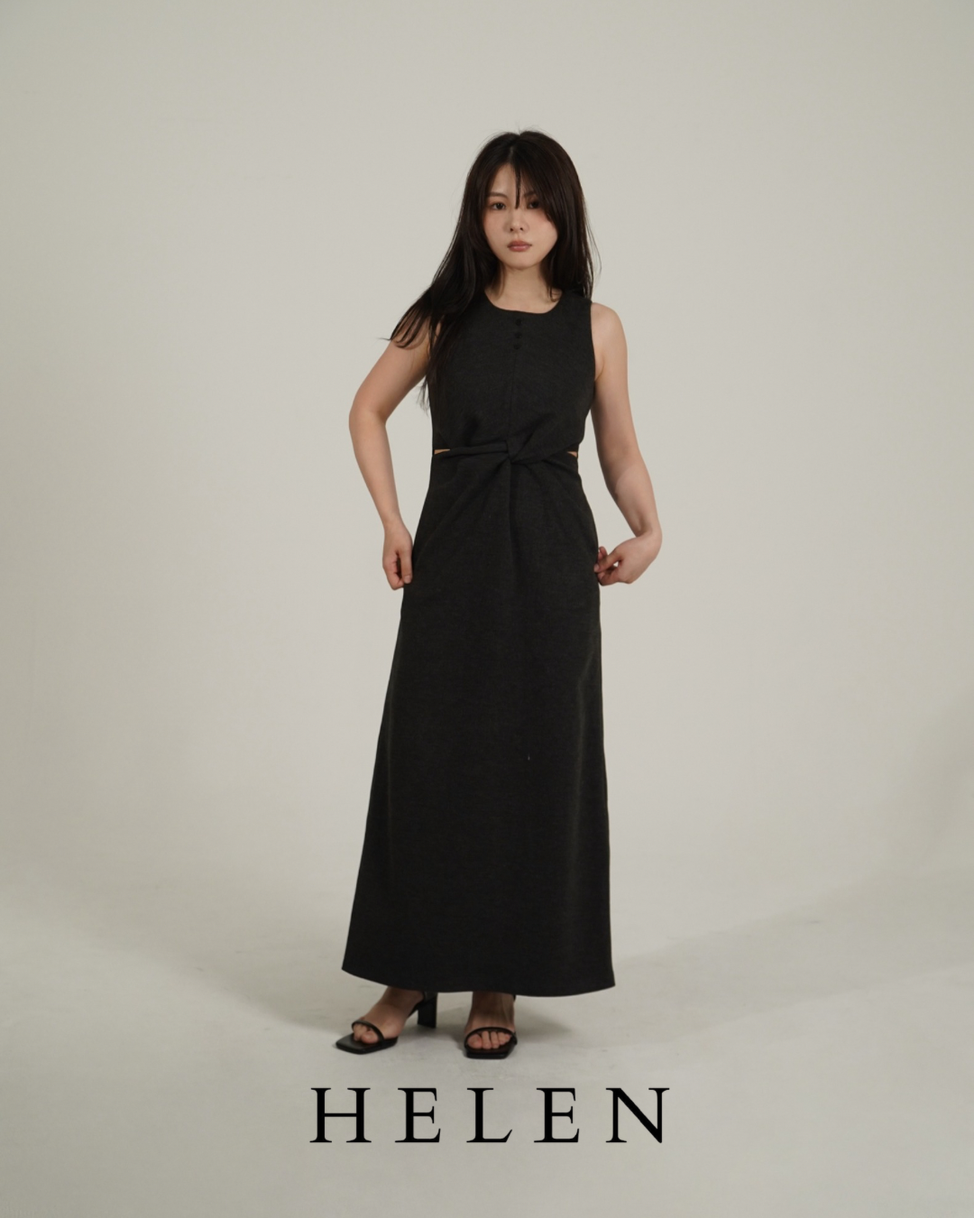 Helen×poimeri waist twist one piece