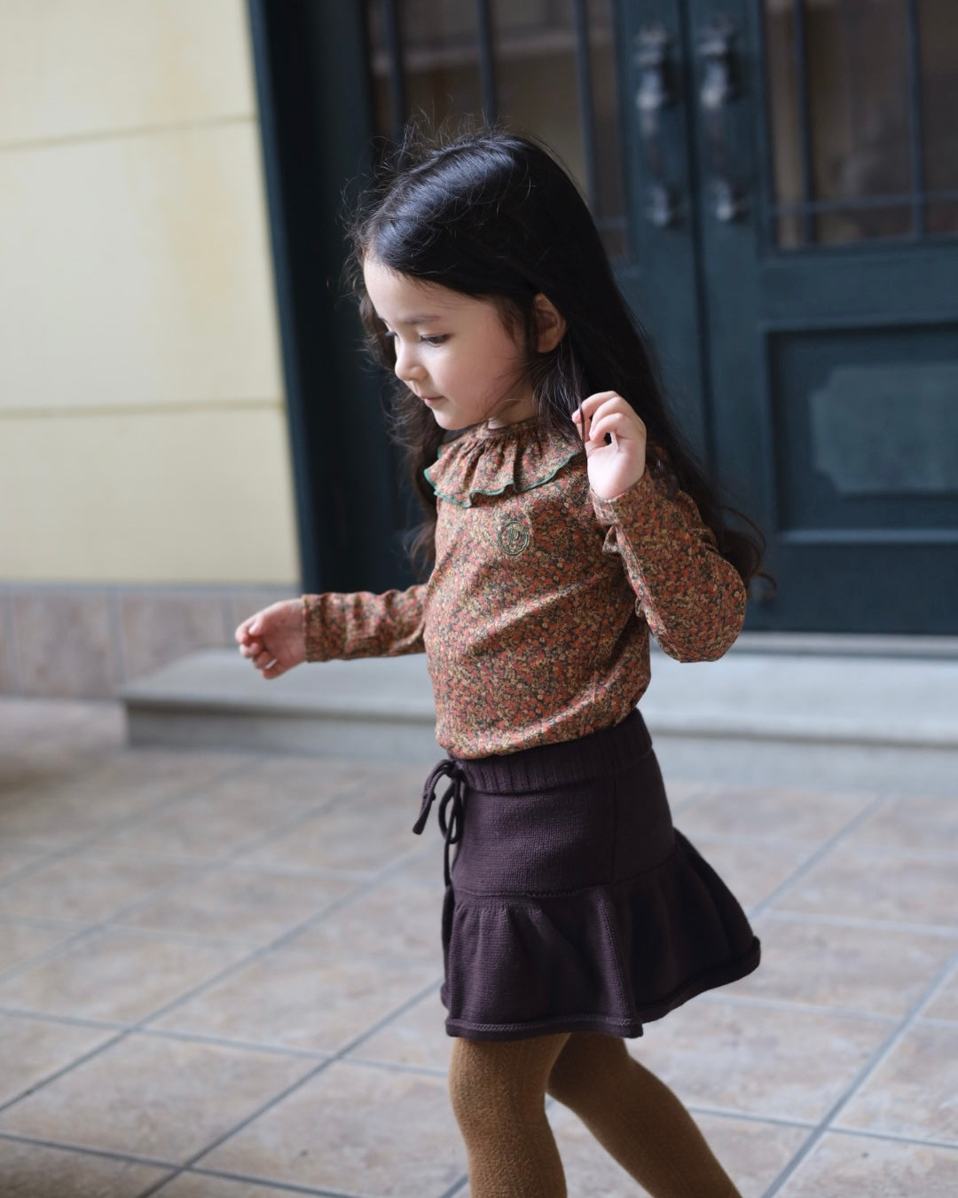 【POPUP先行/10.16 NEW】Catty&Catty FLARED KNIT SKIRT