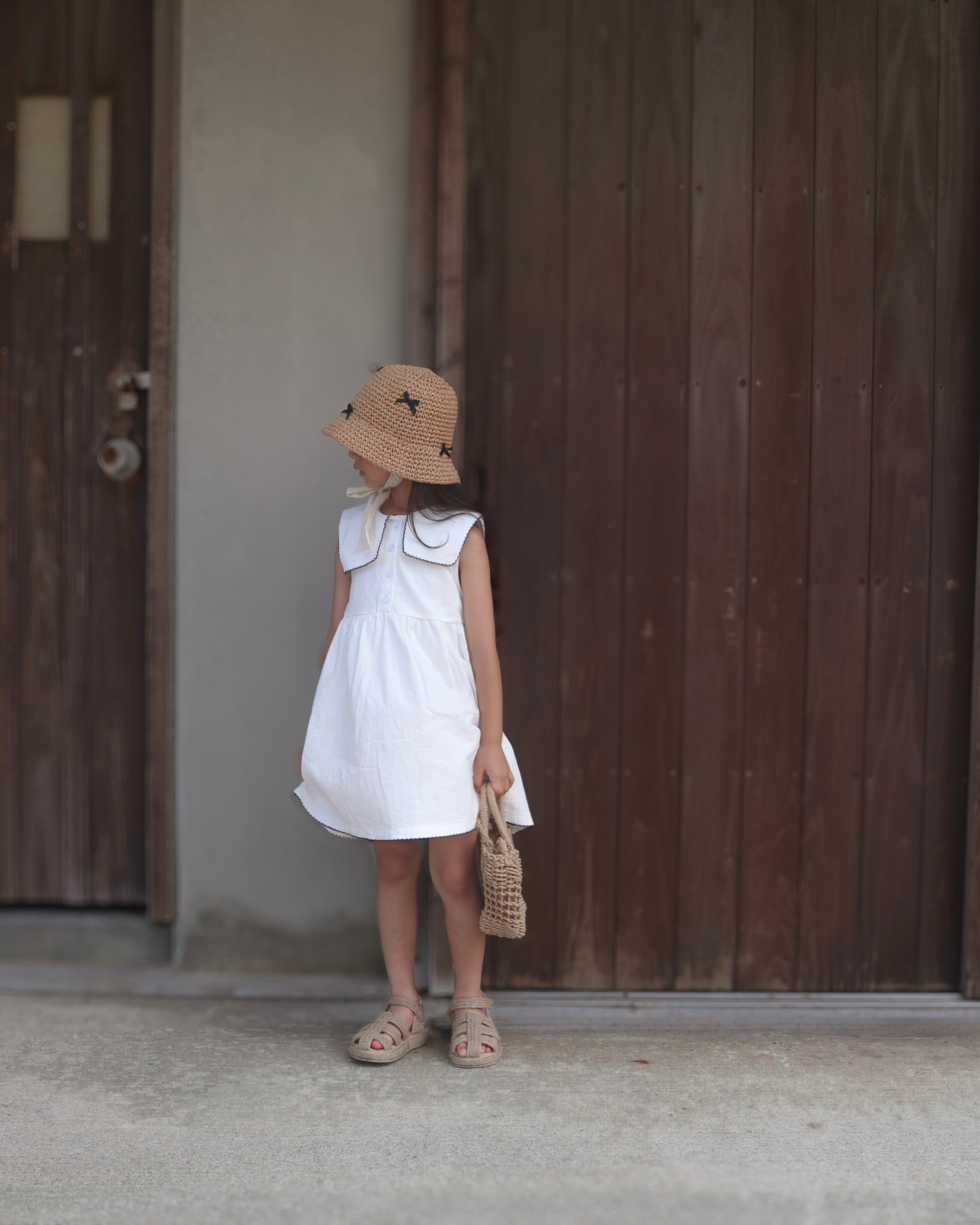 【@__ricoworld__さん オリジナル企画】Little Ribbon Straw Hat