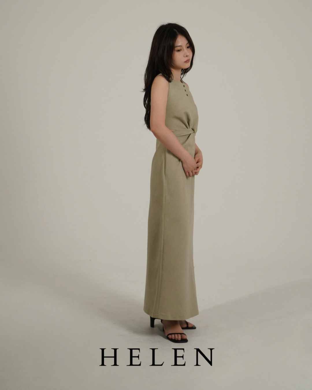 Helen×poimeri waist twist one piece