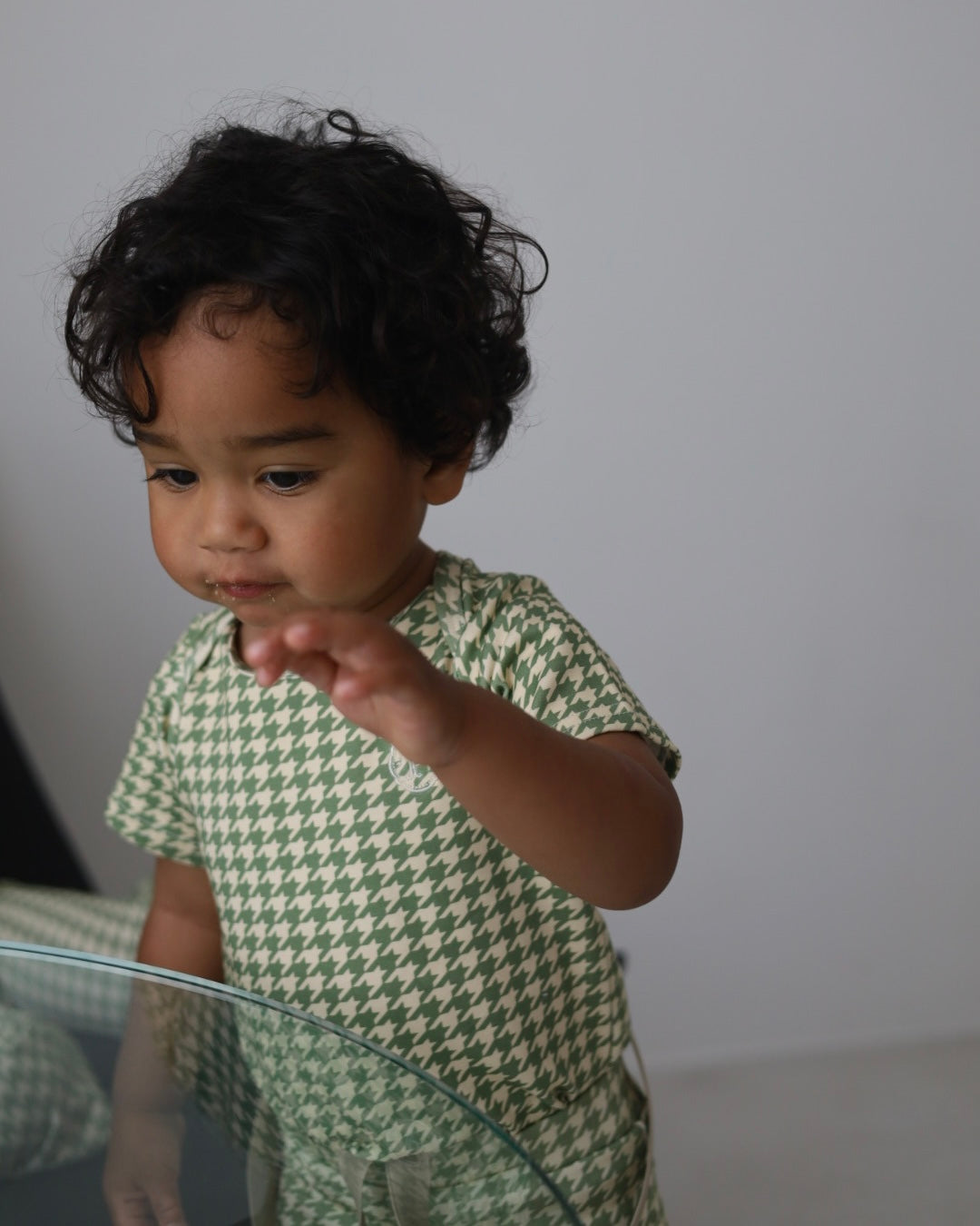 【 6.12 21:00~ Launch 】POIMERI green houndstooth tops