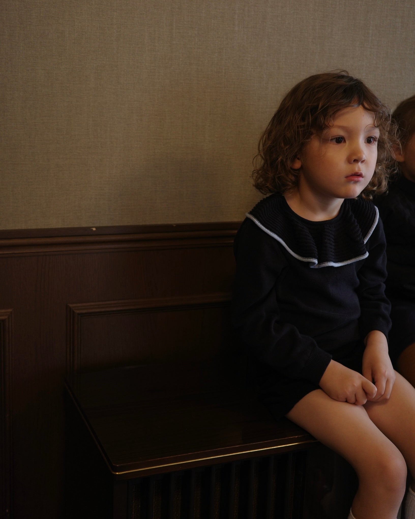 【10/22(wed)12:00 Launch】Sable contrast collar knit