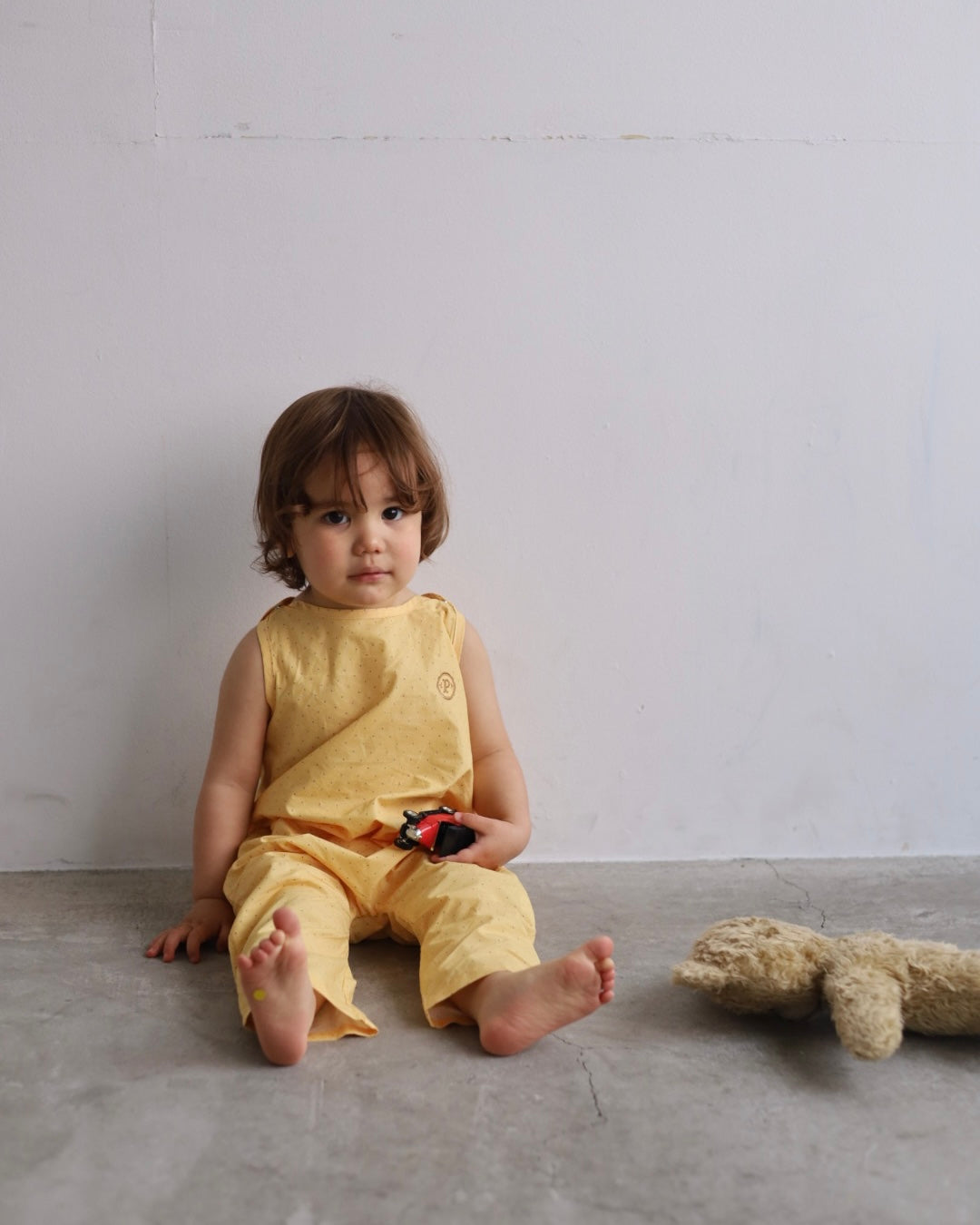 【2026 s/s 3rd delivery /Early Summer Collection】poimeri honey dot overall