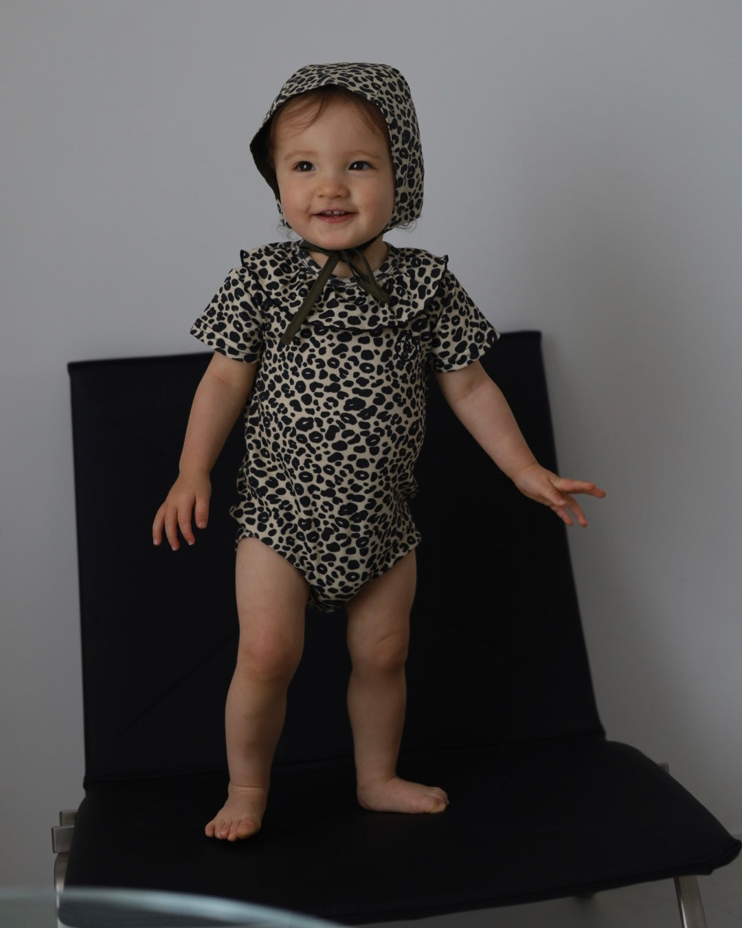 【 6.12 21:00~ Launch 】POIMERI petit leopard frill rompers