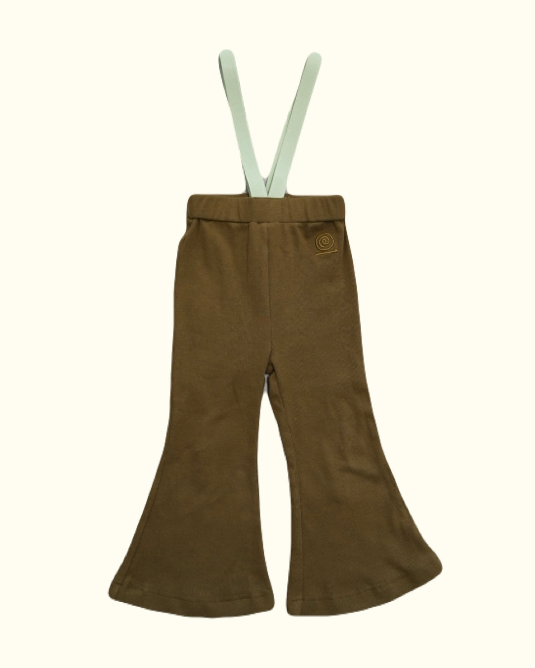 paperbalm Flared pants with suspenders