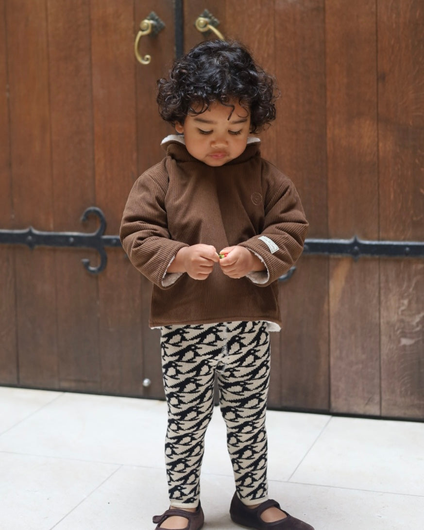 【POPUP先行/10.16 NEW】Catty&Catty CHILD BROWN COAT