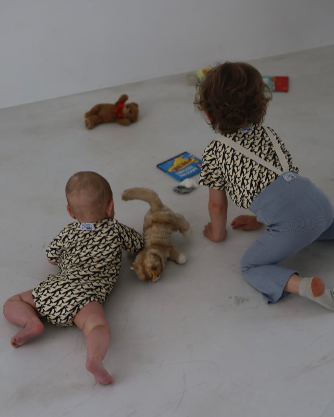 【 6.12 21:00~ Launch 】POIMERI penguin houndstooth rompers
