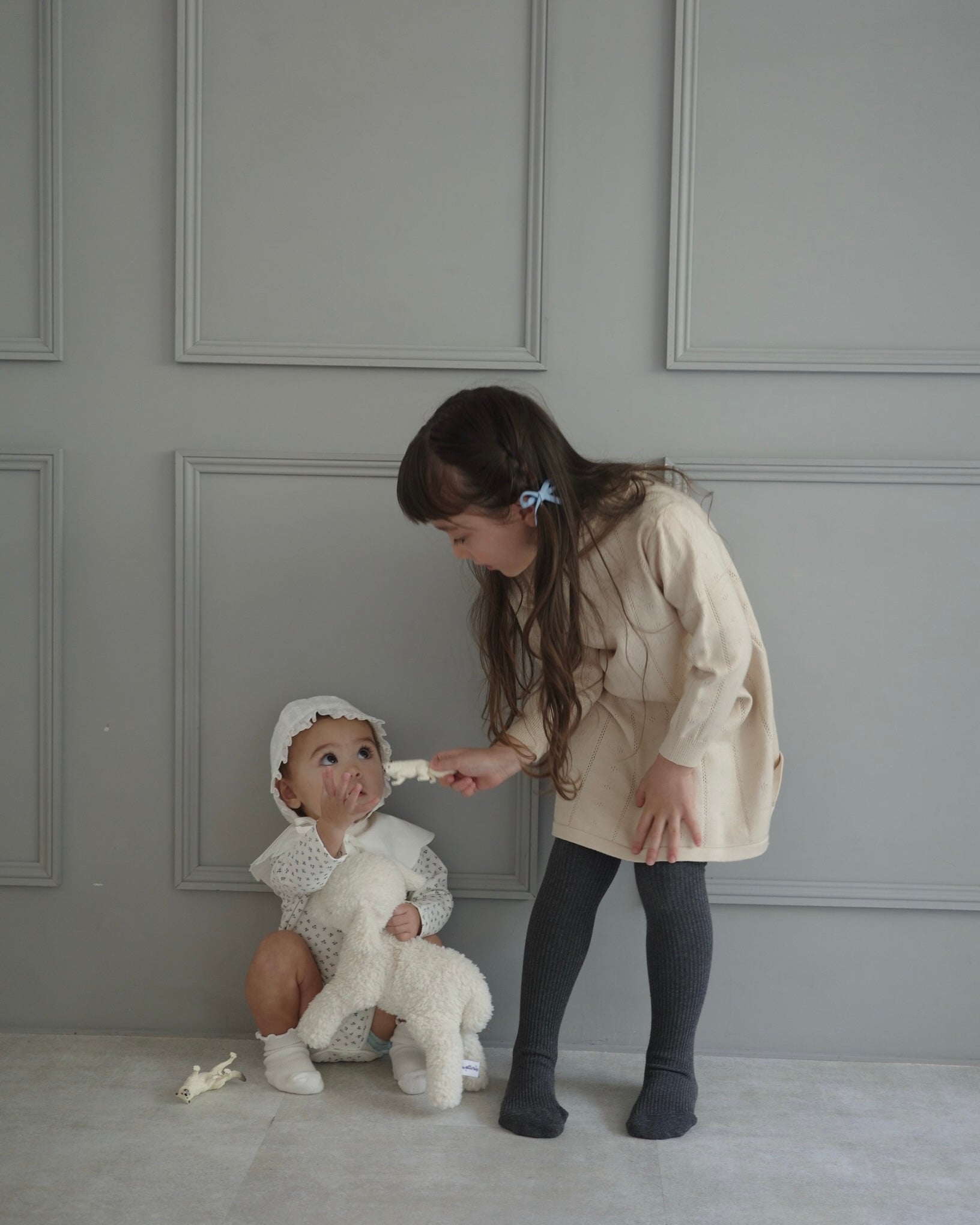 Sable clover rompers