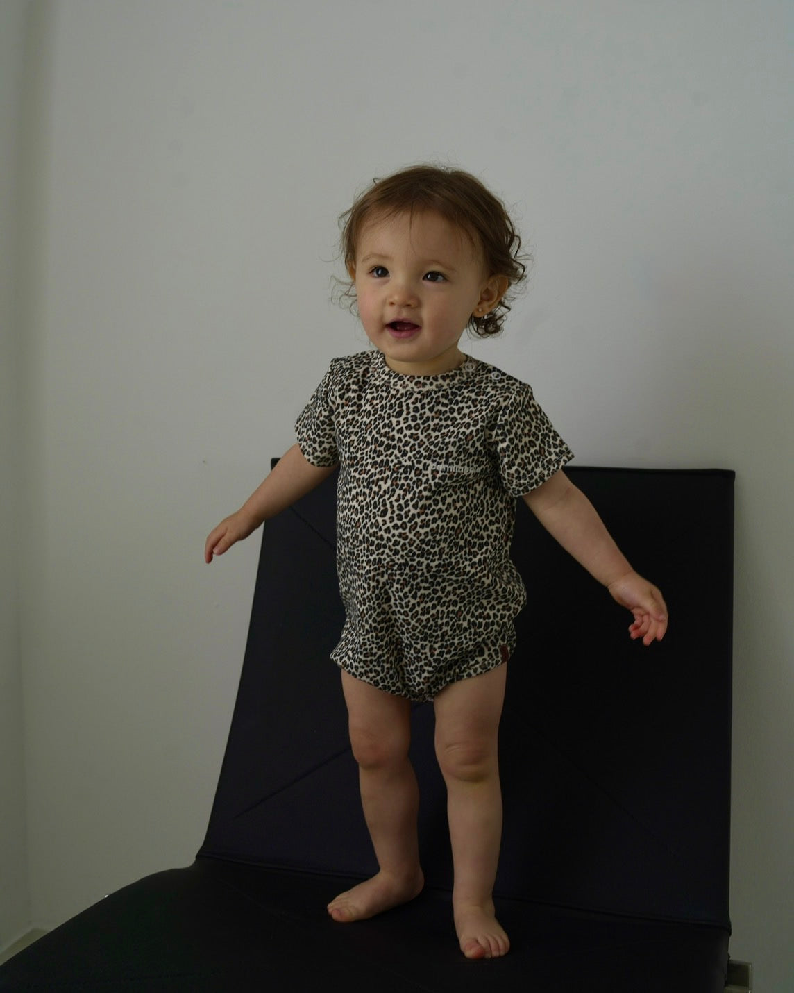 camilapole Little Leopard Short Romper