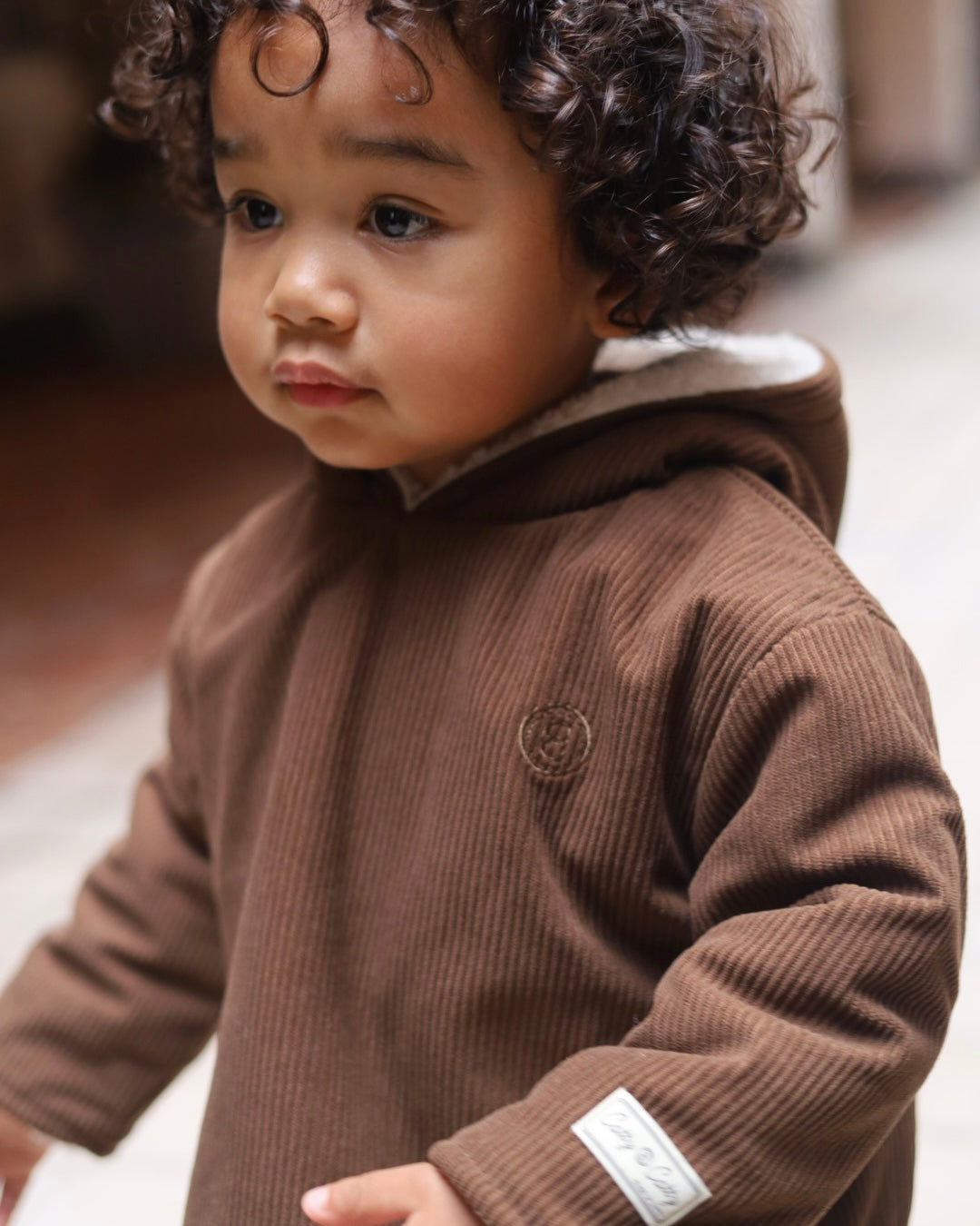 【POPUP先行/10.16 NEW】Catty&Catty CHILD BROWN COAT