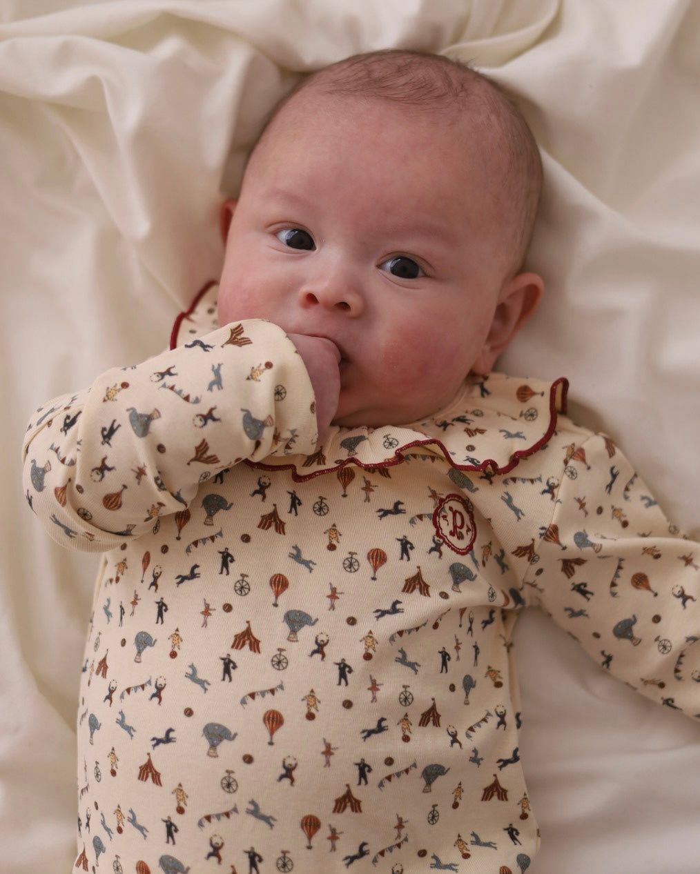 POIMERI circus frill rompers