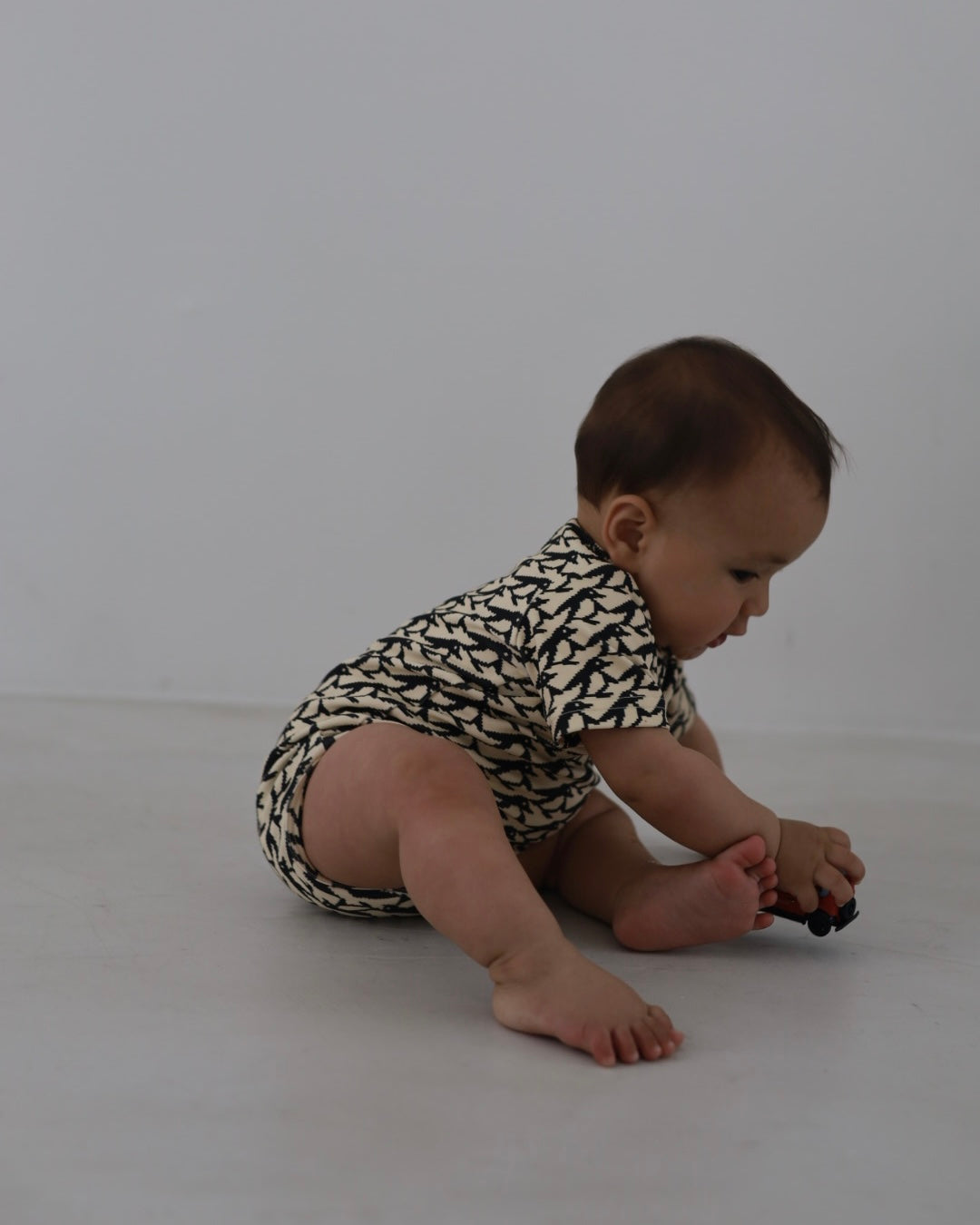 【 6.12 21:00~ Launch 】POIMERI penguin houndstooth rompers