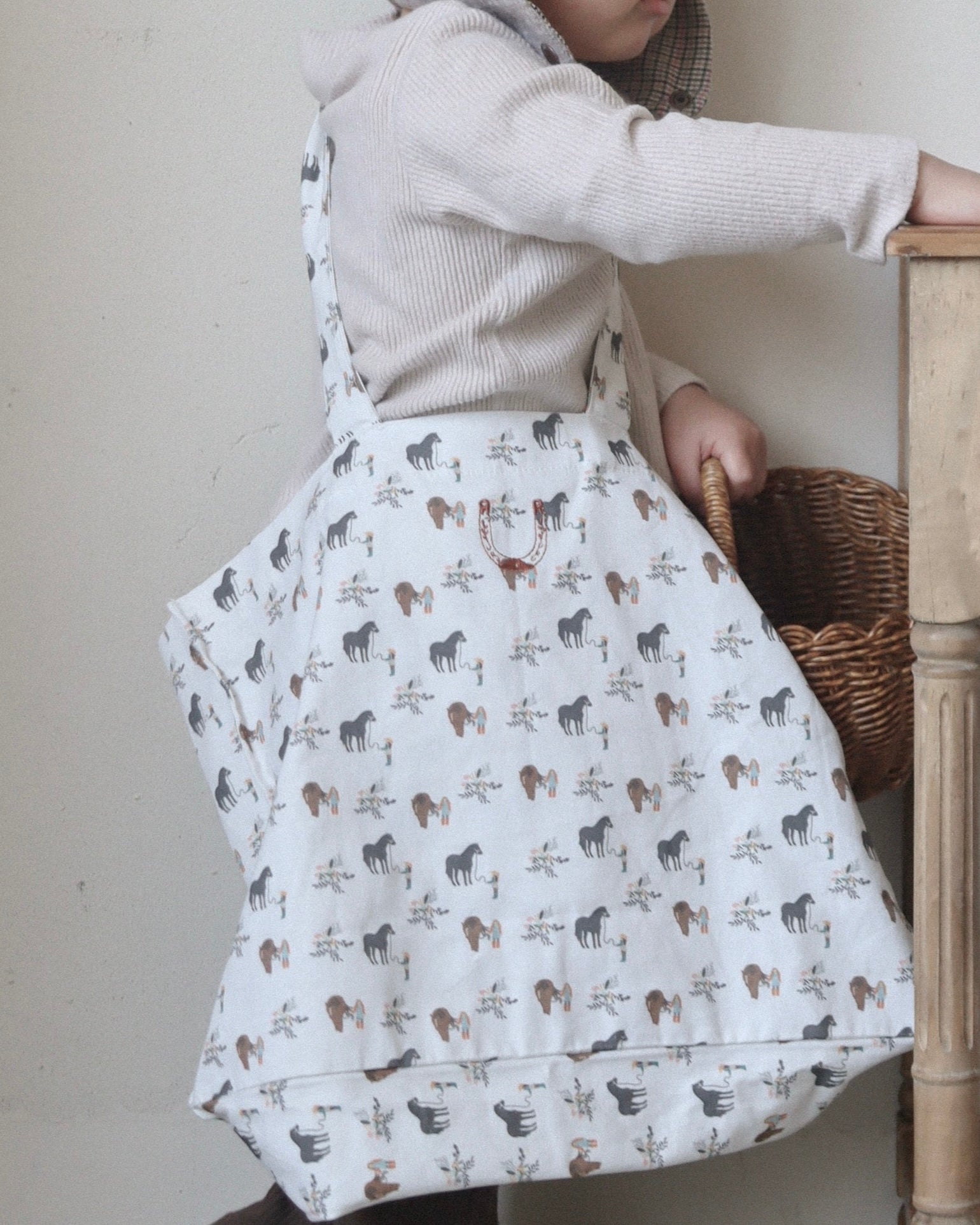 __e.s.75さんオリジナル企画 Little Horses Tote