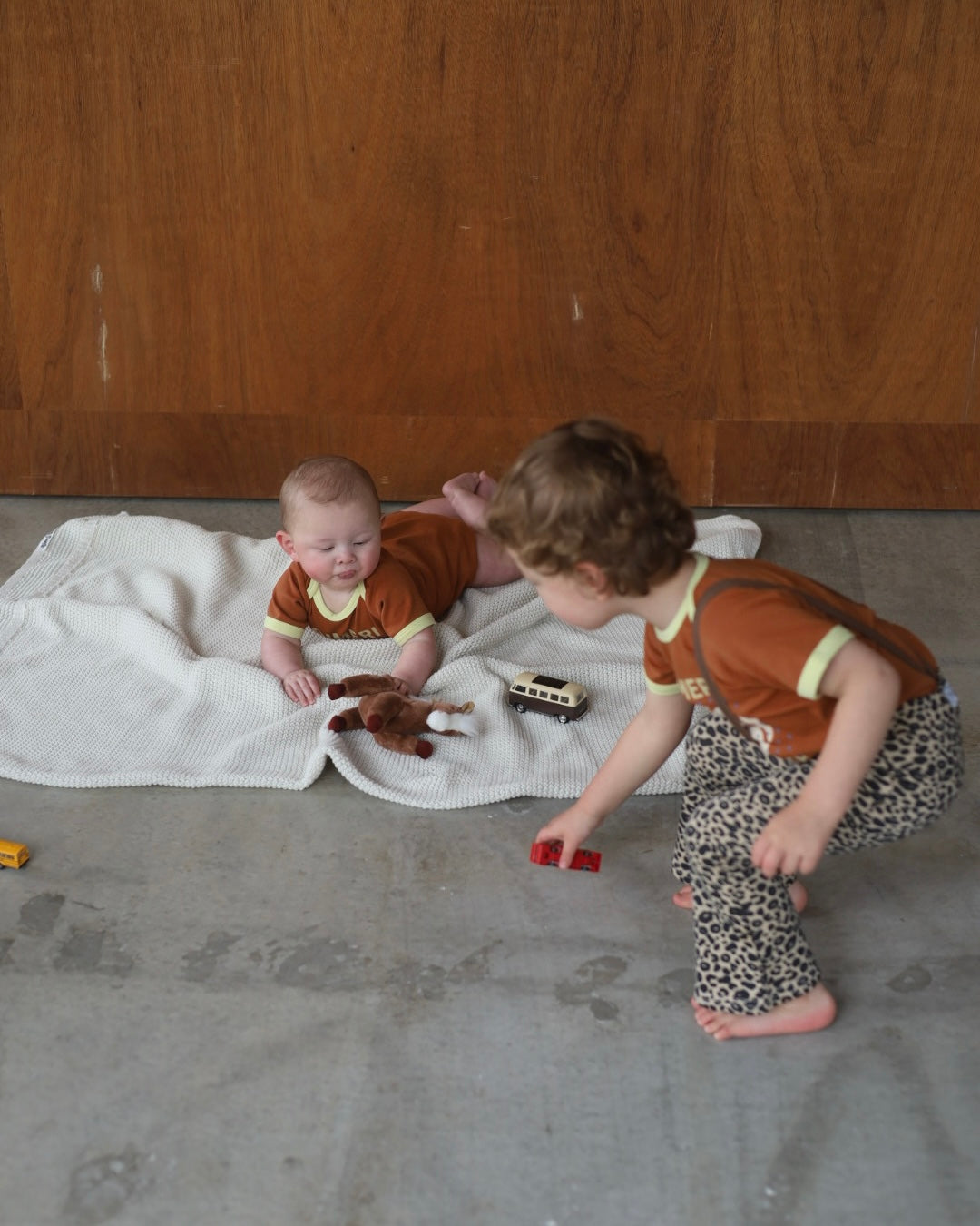 POIMERI dot horse rompers
