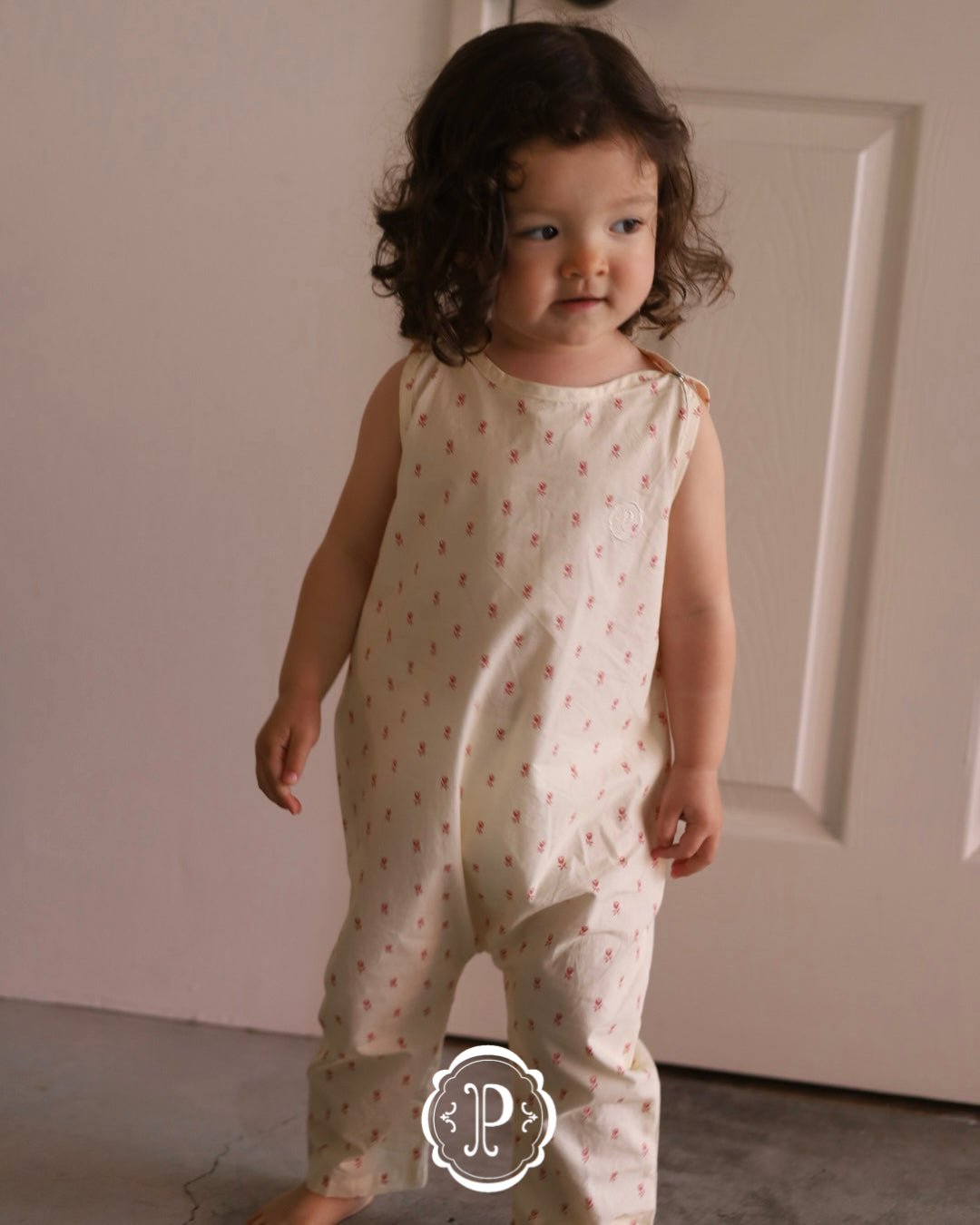 【2026 s/s 3rd delivery /Early Summer Collection】poimeri tulip garden overall