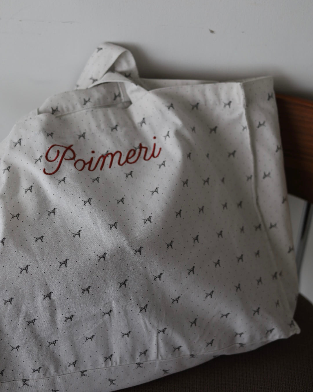 POIMERI Dalmatian dot tote