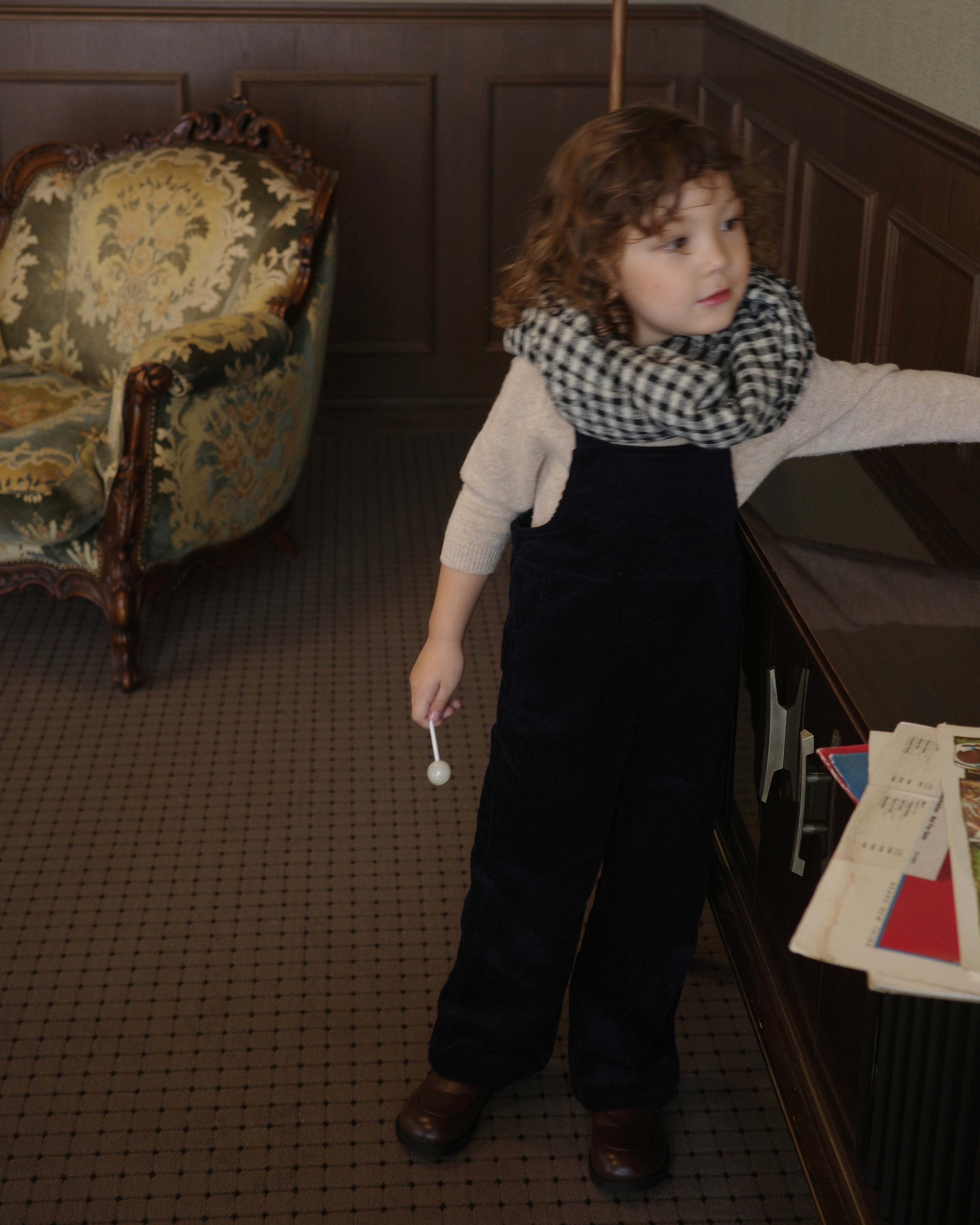 【10/22(wed)12:00 Launch】Sable corduroy overalls