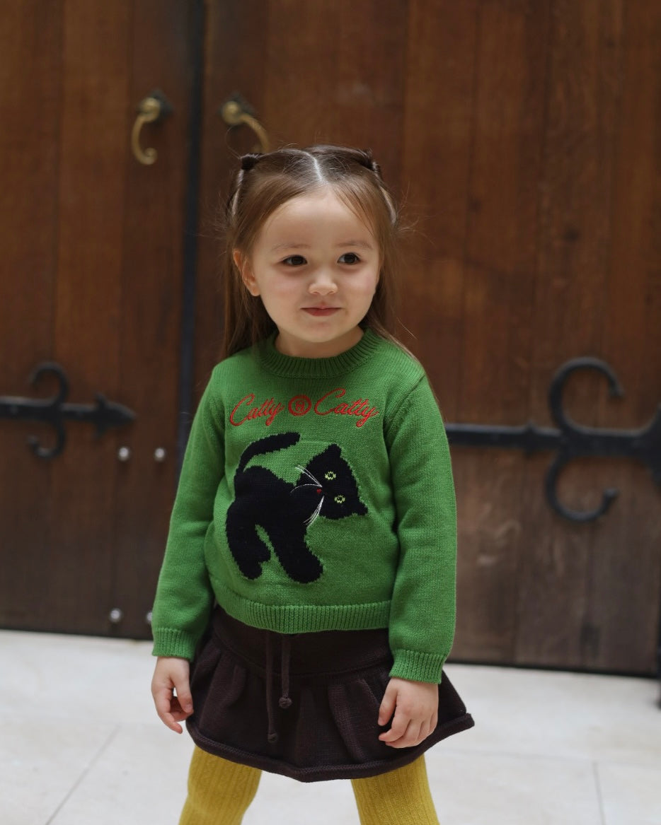 【POPUP先行/10.16 NEW】Catty&Catty LITTLE CAT CLUB KNIT