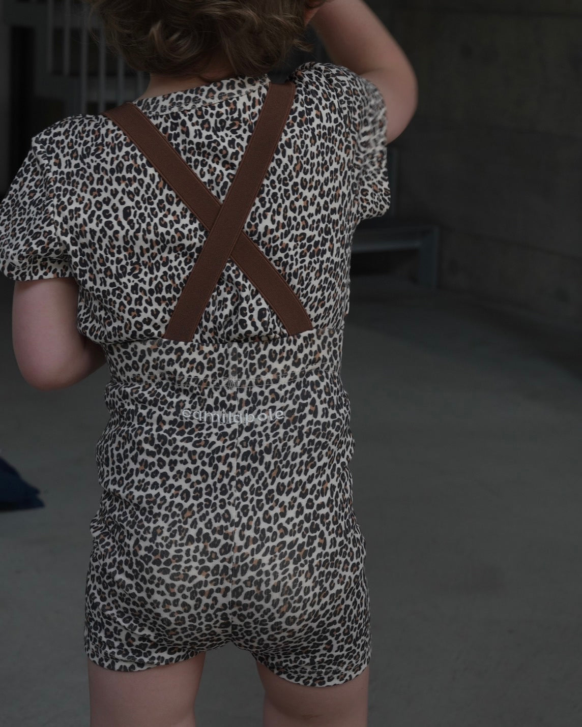 camilapole Little Leopard Short Top