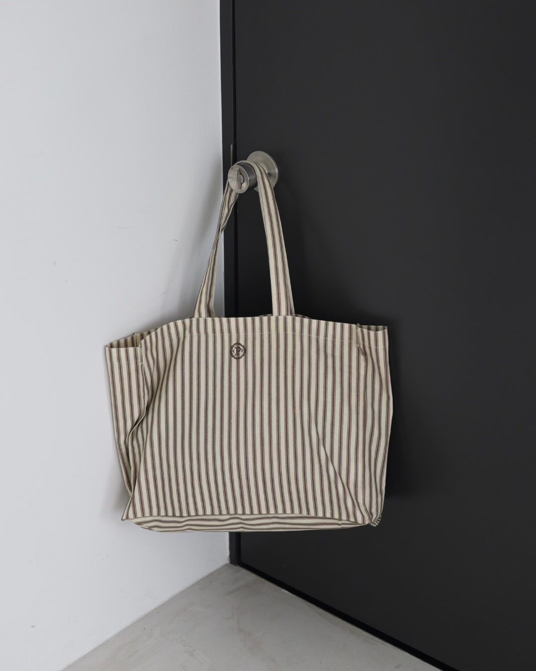 【 6.12 21:00~ Launch 】POIMERI biscuit stripe tote