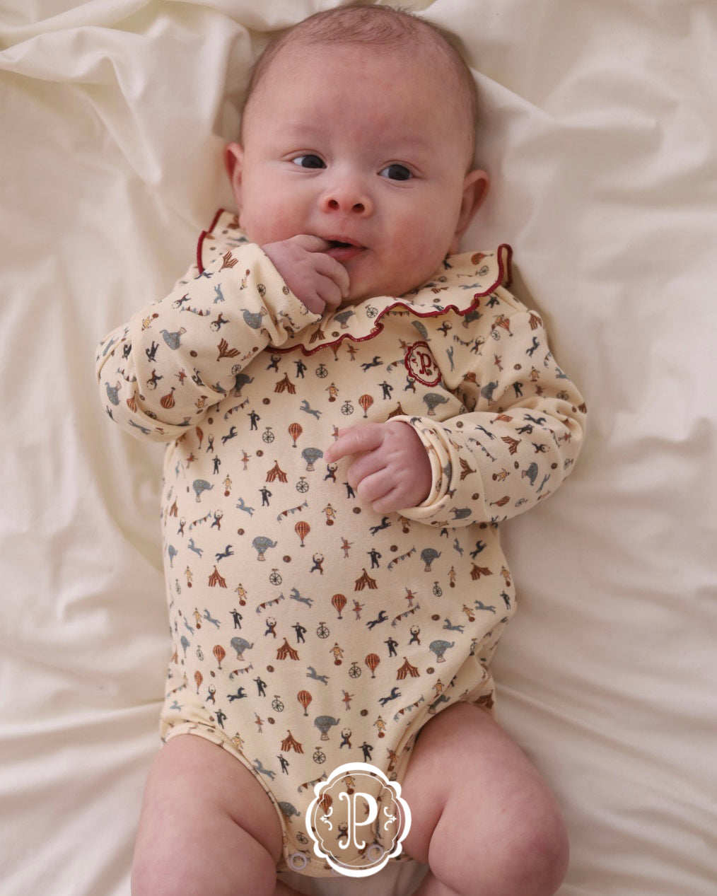 POIMERI circus frill rompers