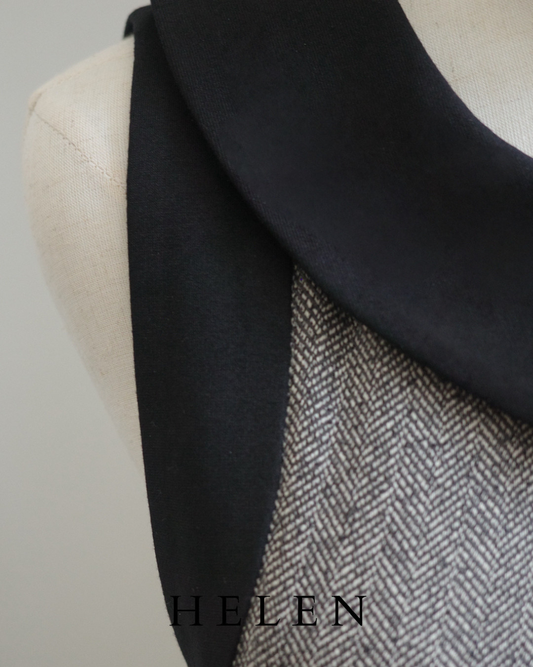 Helen×poimeri elan tweed tops