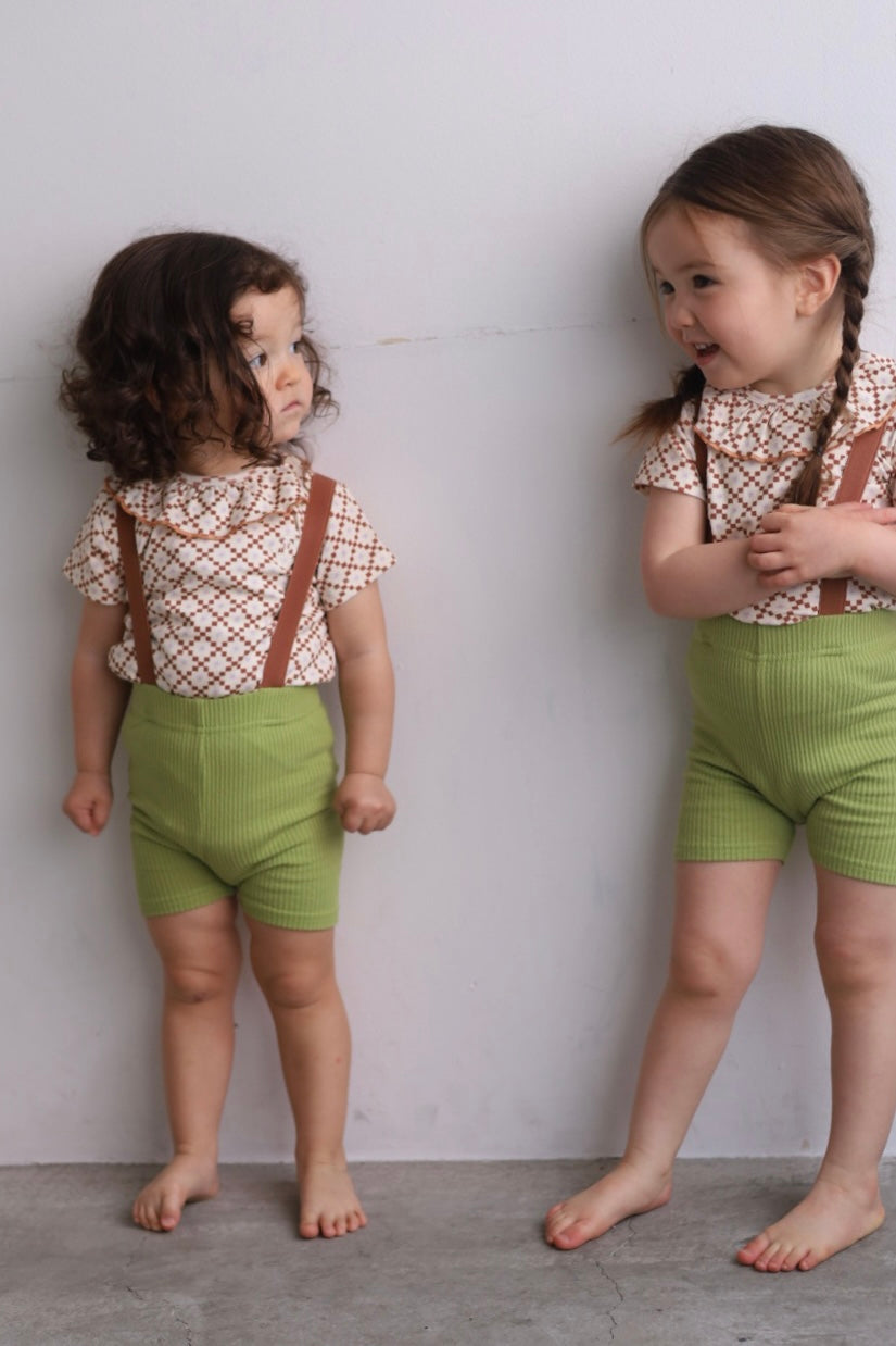 poimeri tulip leaf half pants