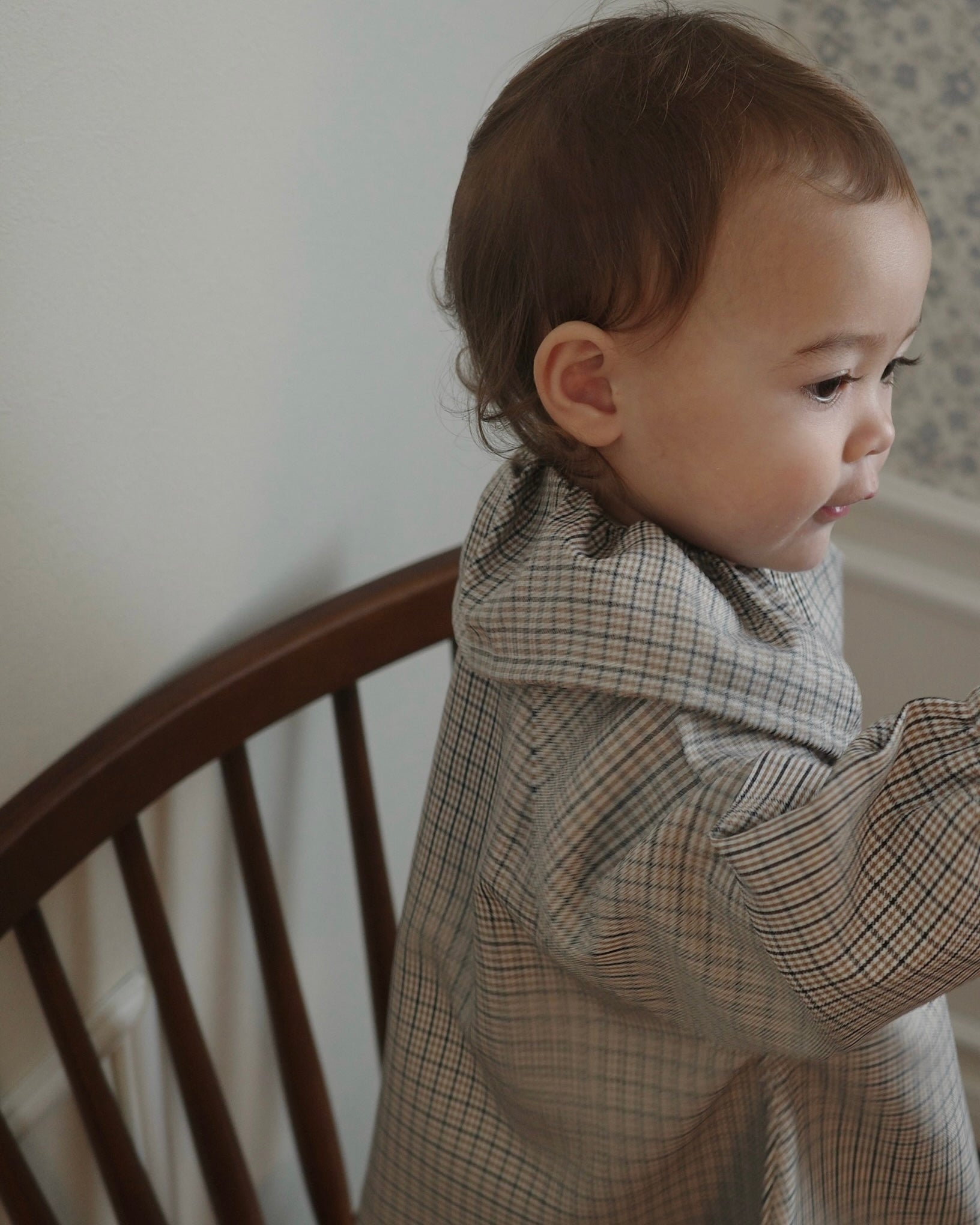 【10/22(wed)12:00 Launch】Sable gentle check blouse