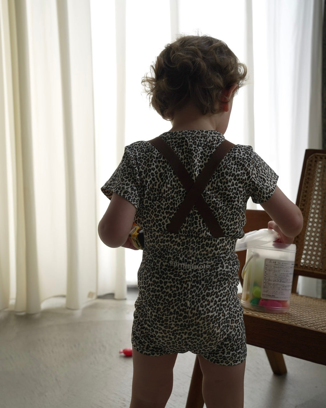 camilapole Little Leopard Short Top