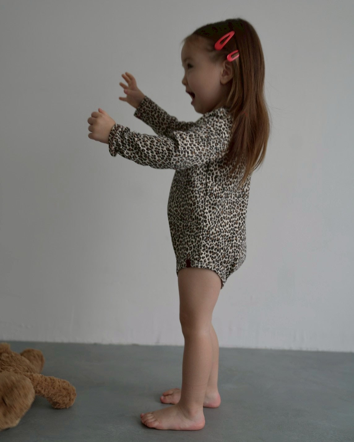 【10/22(wed)12:00 Launch】Little Leopard Romper