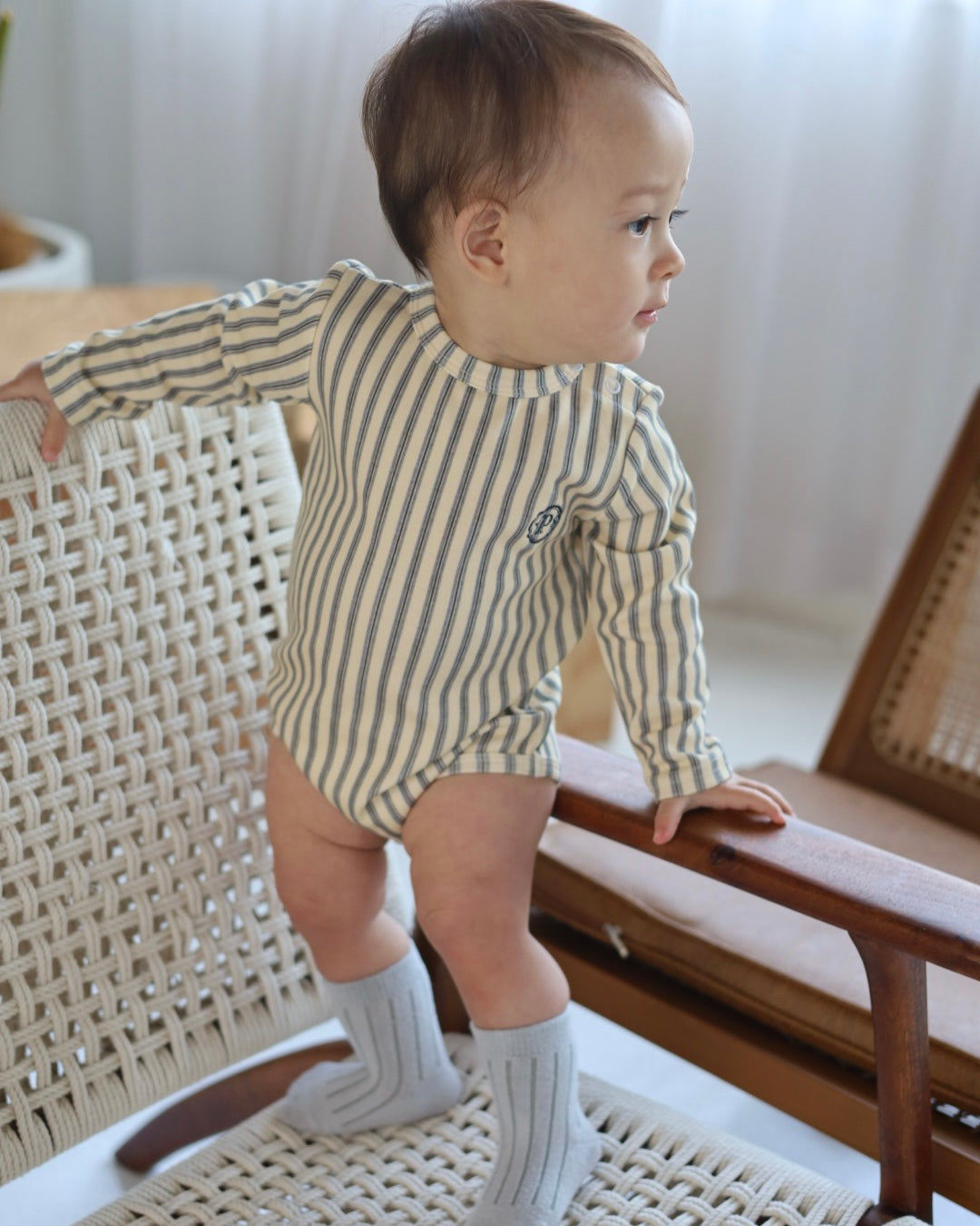 【2026 s/s 1st delivery】POIMERI oreo stripe rompers