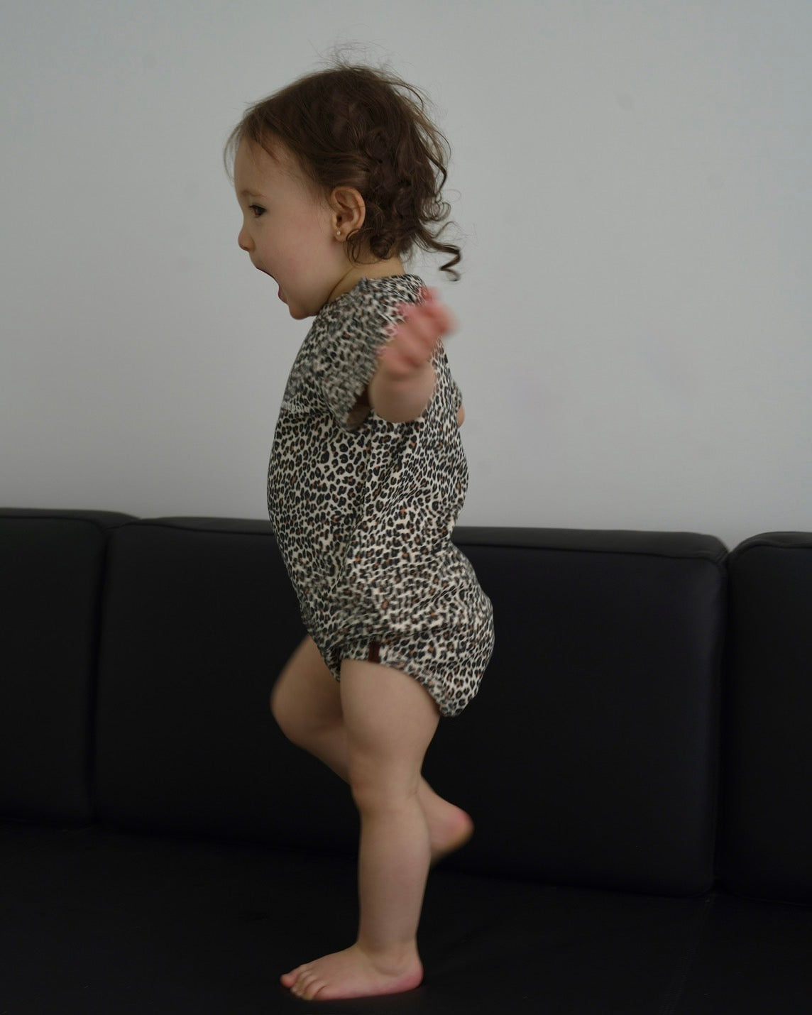 camilapole Little Leopard Short Romper
