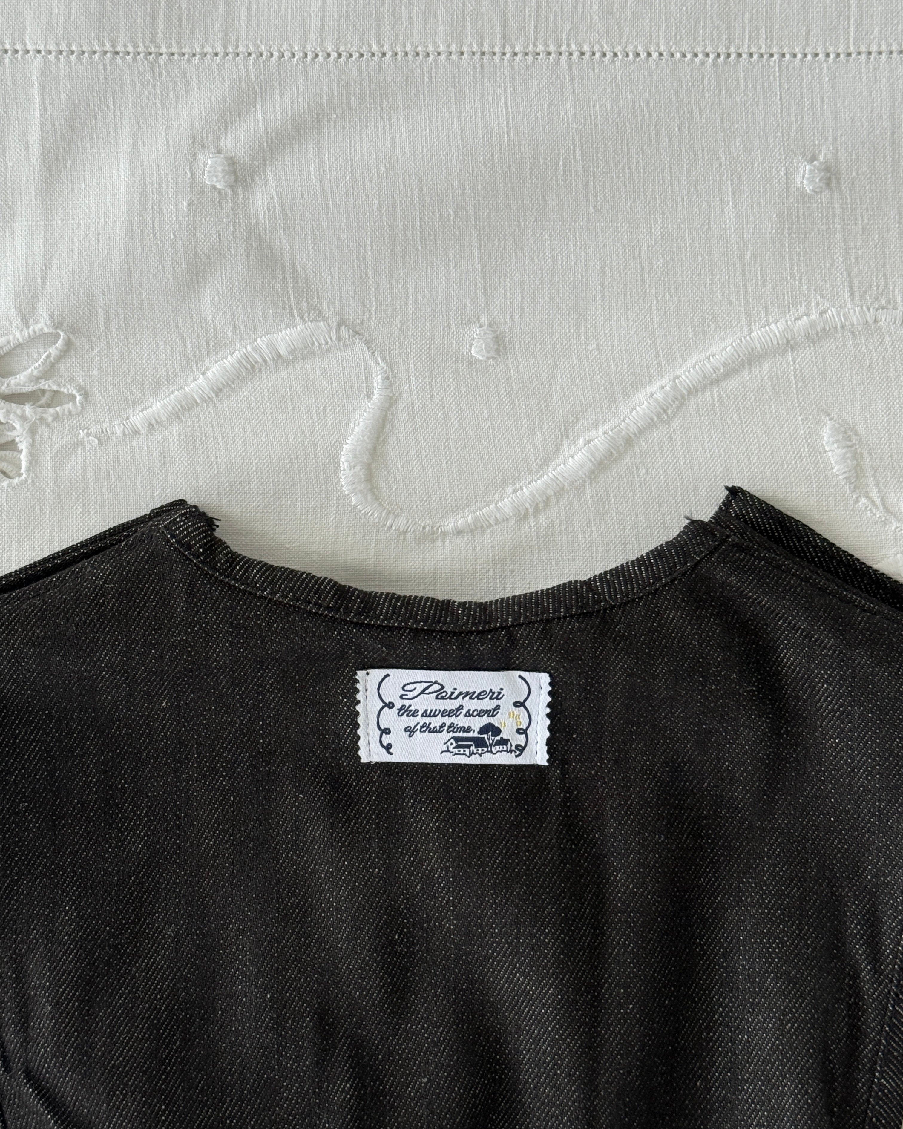 POIMERI denim shortall