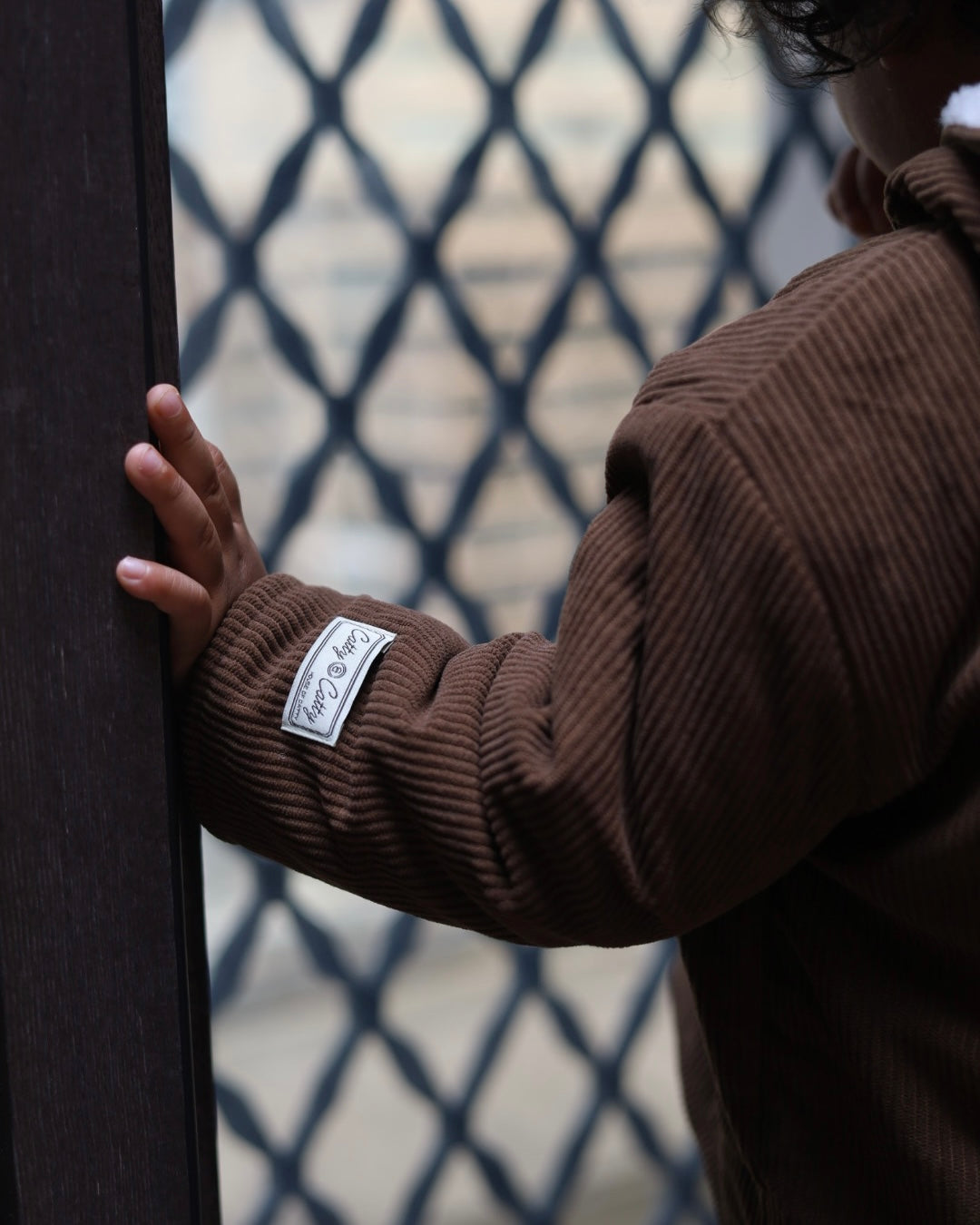 【POPUP先行/10.16 NEW】Catty&Catty CHILD BROWN COAT