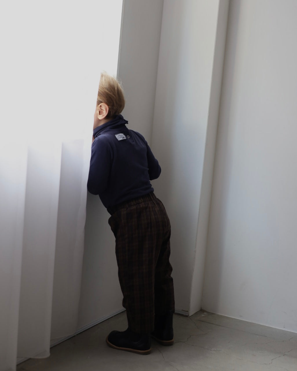 POIMERI navy turtleneck