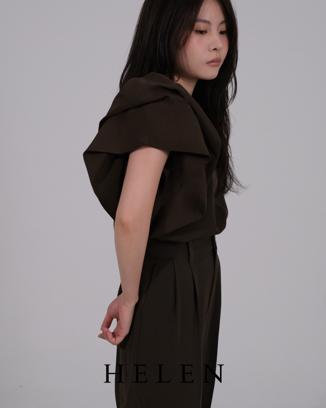 Helen×poimeri volume sleeve tops